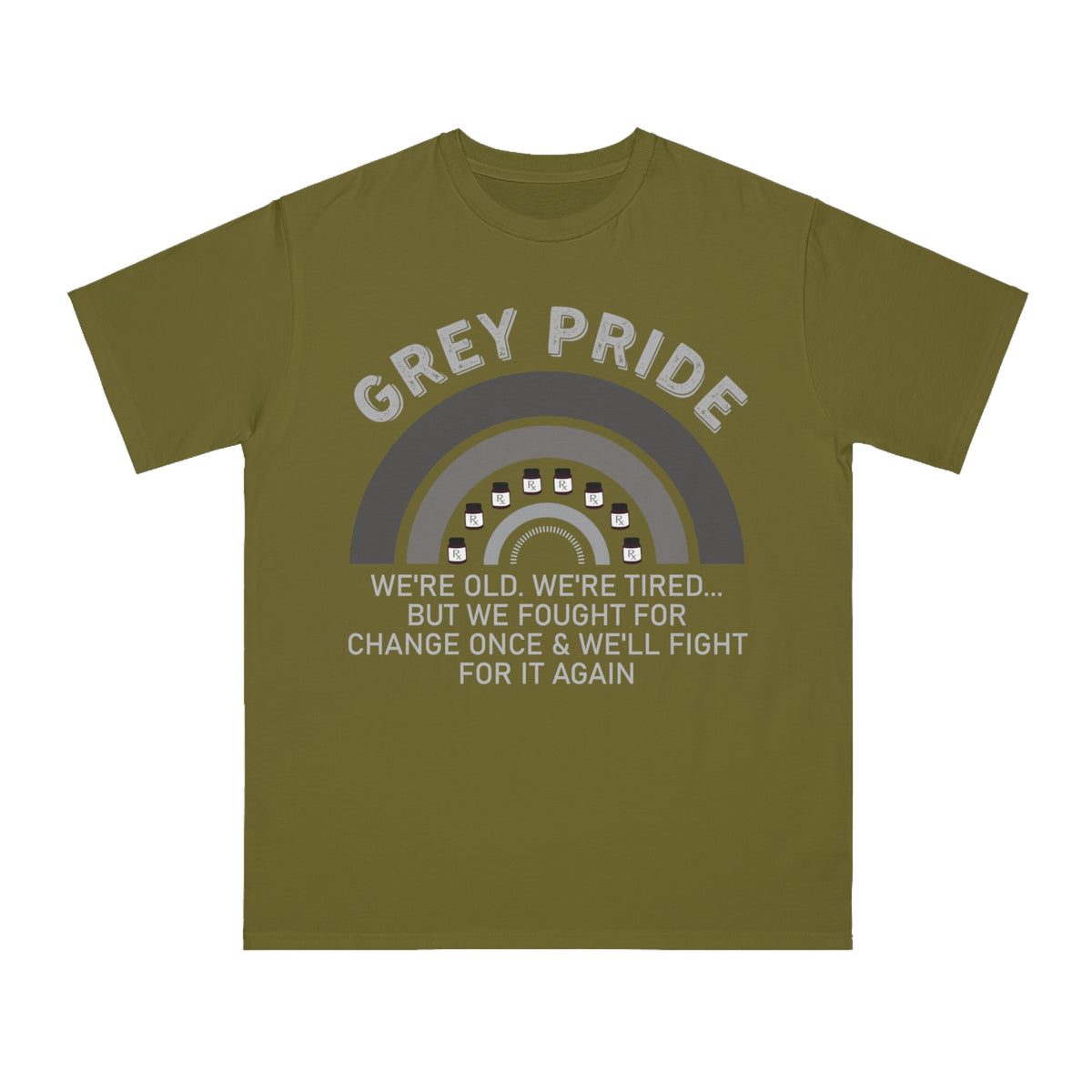 Grey Pride Organic T-Shirt
