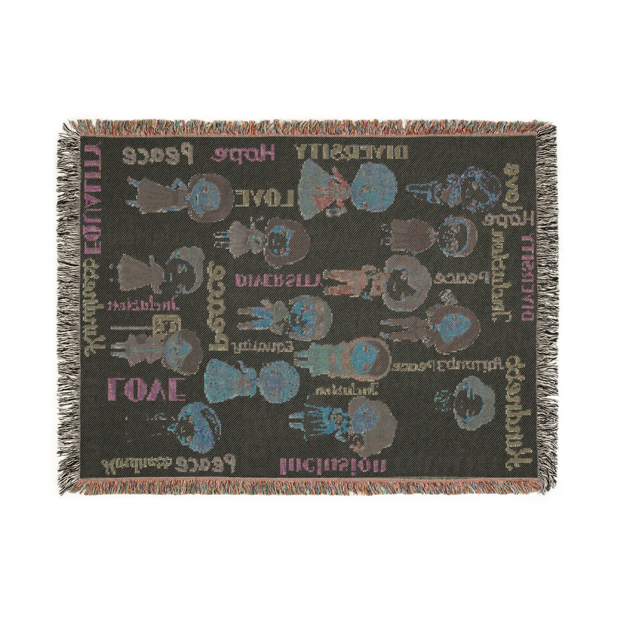 Historic Women Equality Woven Blanket