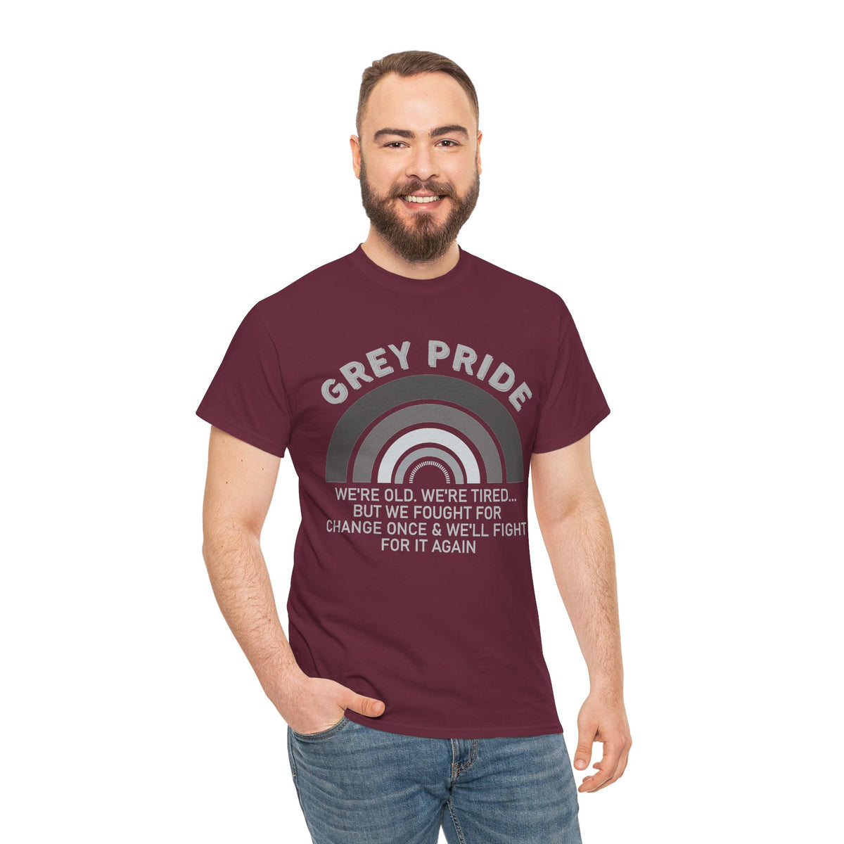Grey Pride Still Fighting For Change Shirt