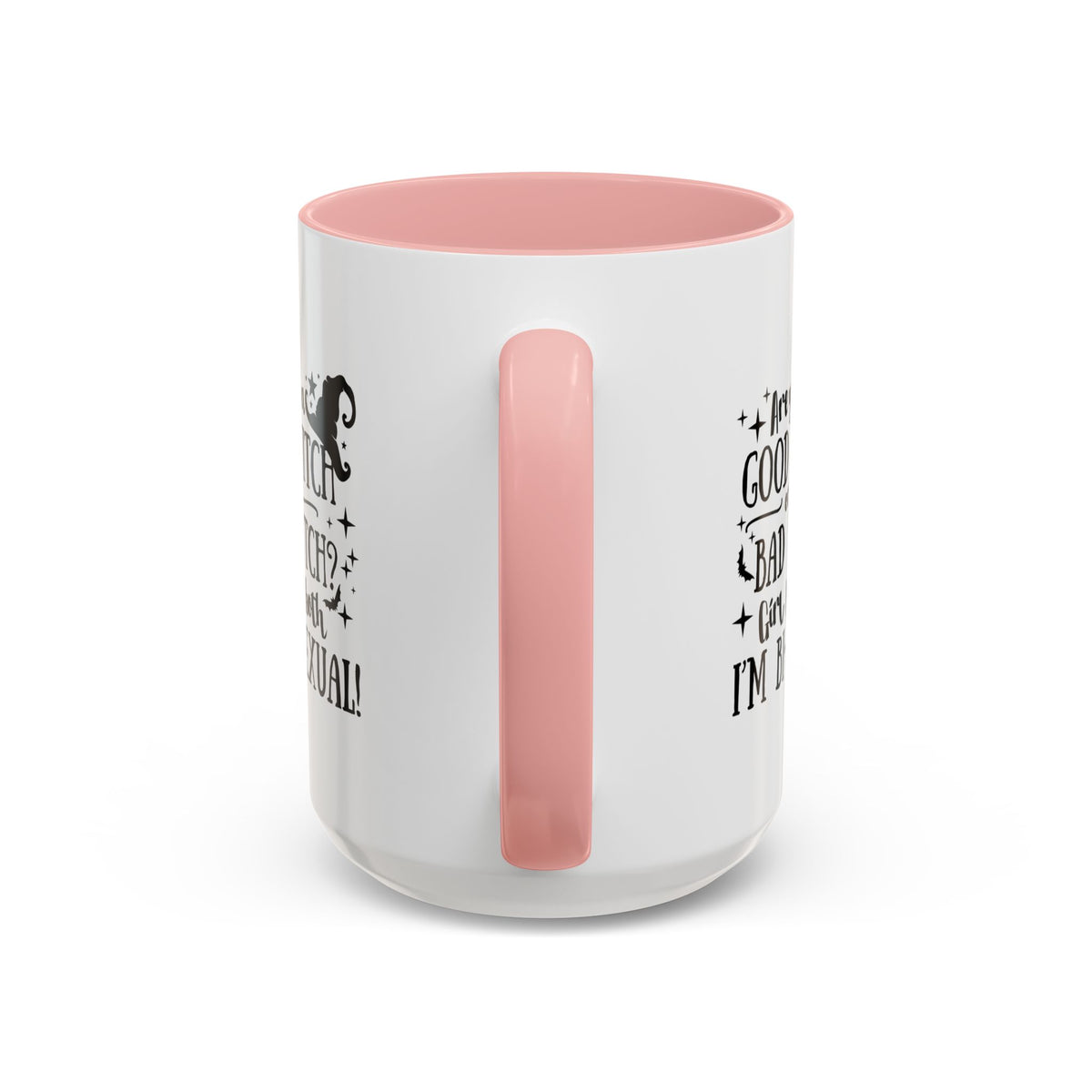 Good Witch Bad Witch Bi-Hexual Accent Coffee Mug (11, 15oz)