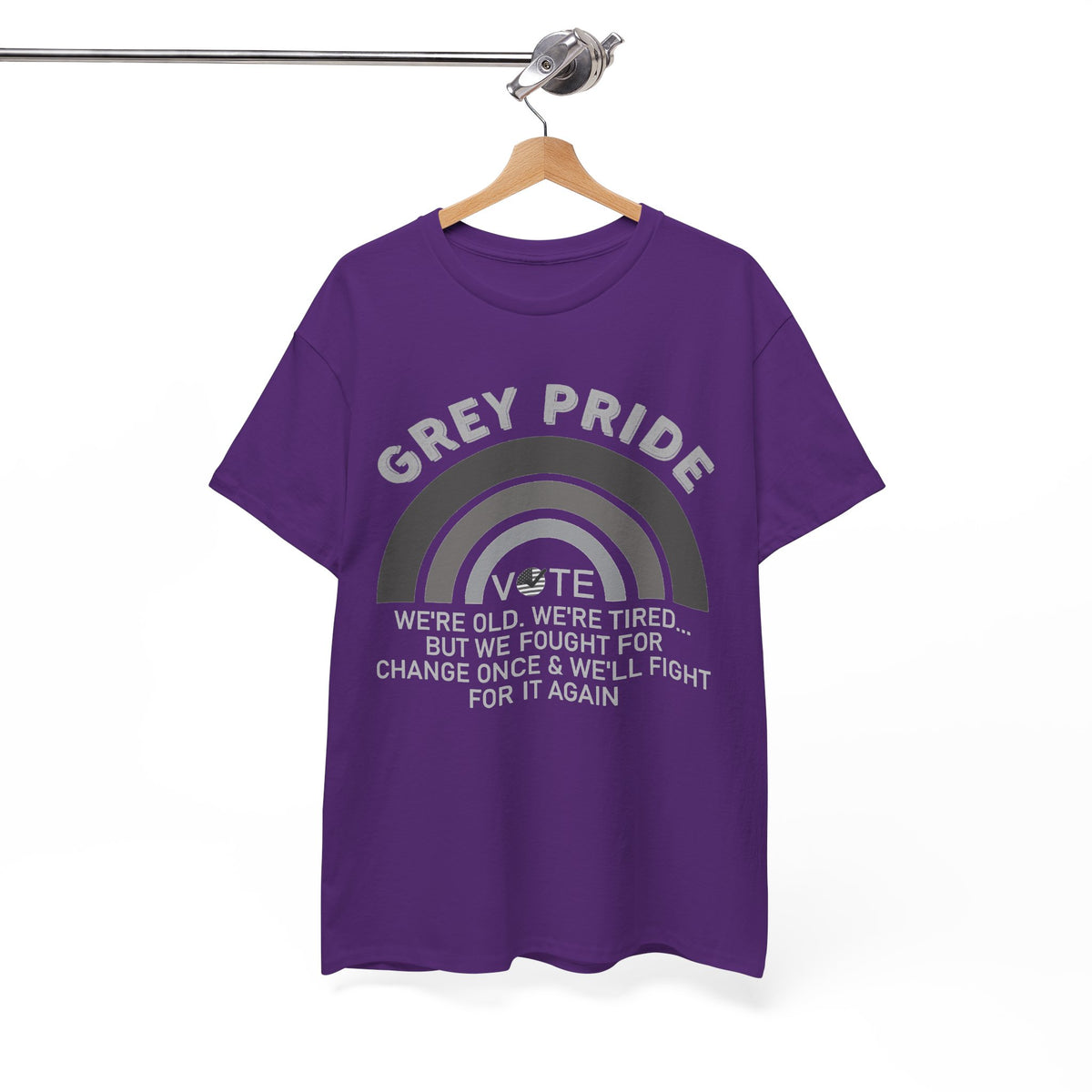 Grey Pride We’ll Fight For Change Again Shirt