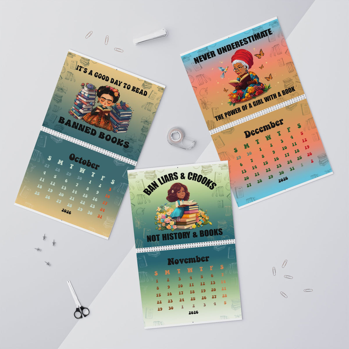 Women Who Can Change History 2026 Wall Calendar