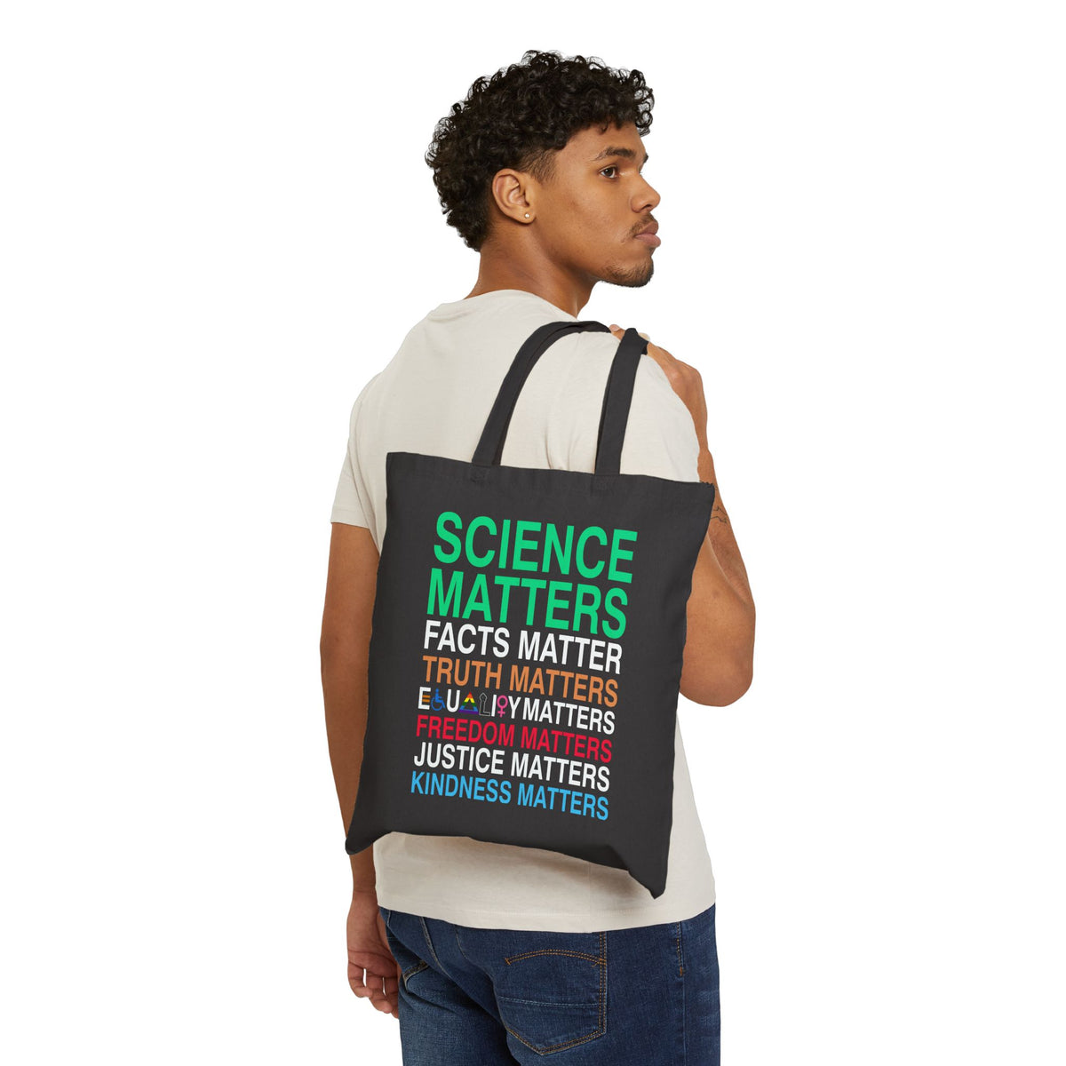 What Matters Most Statement Tote Bag