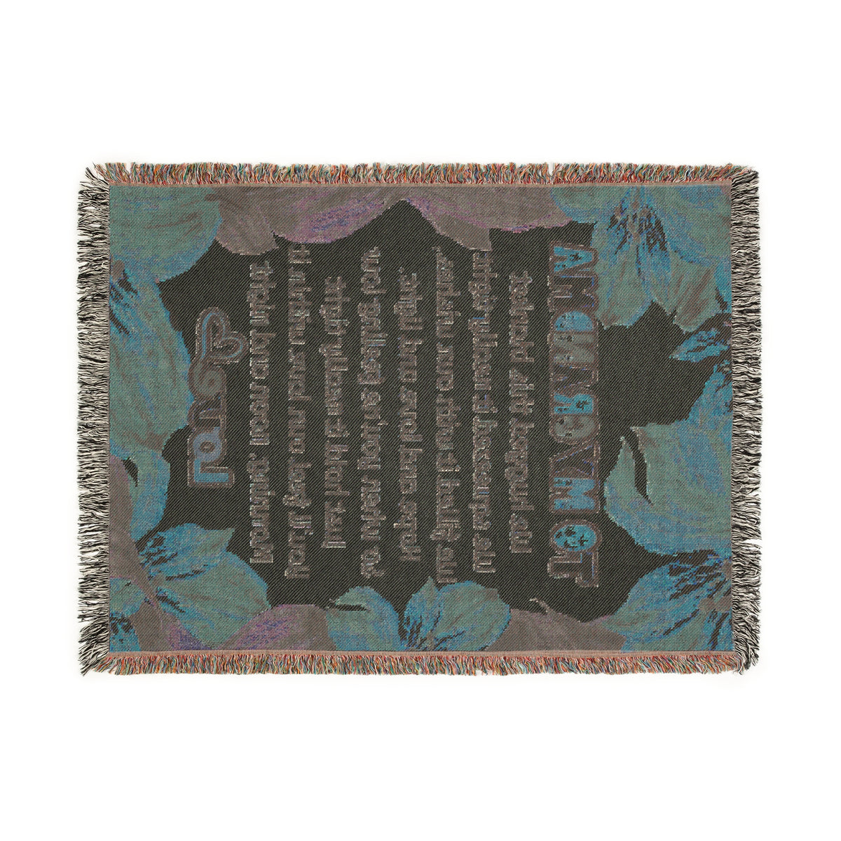 To My Grandma Love and Comfort Woven Blanket