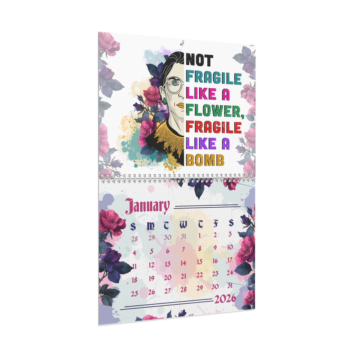 Ruth Bader Ginsburg 2026 Wall Calendar