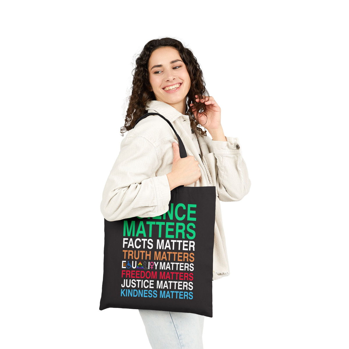 What Matters Most Statement Tote Bag