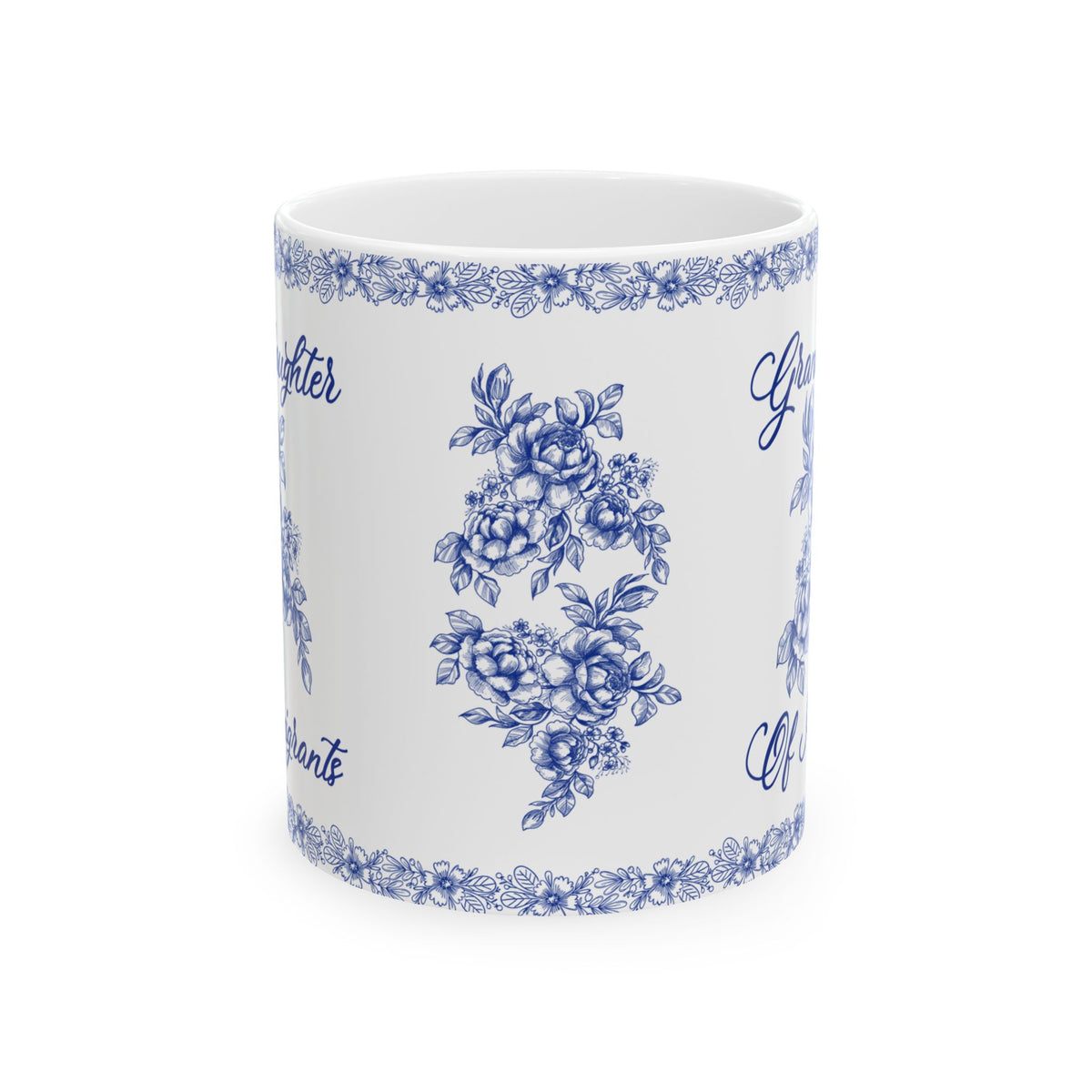 Granddaughter Of Immigrants Ceramic Mug