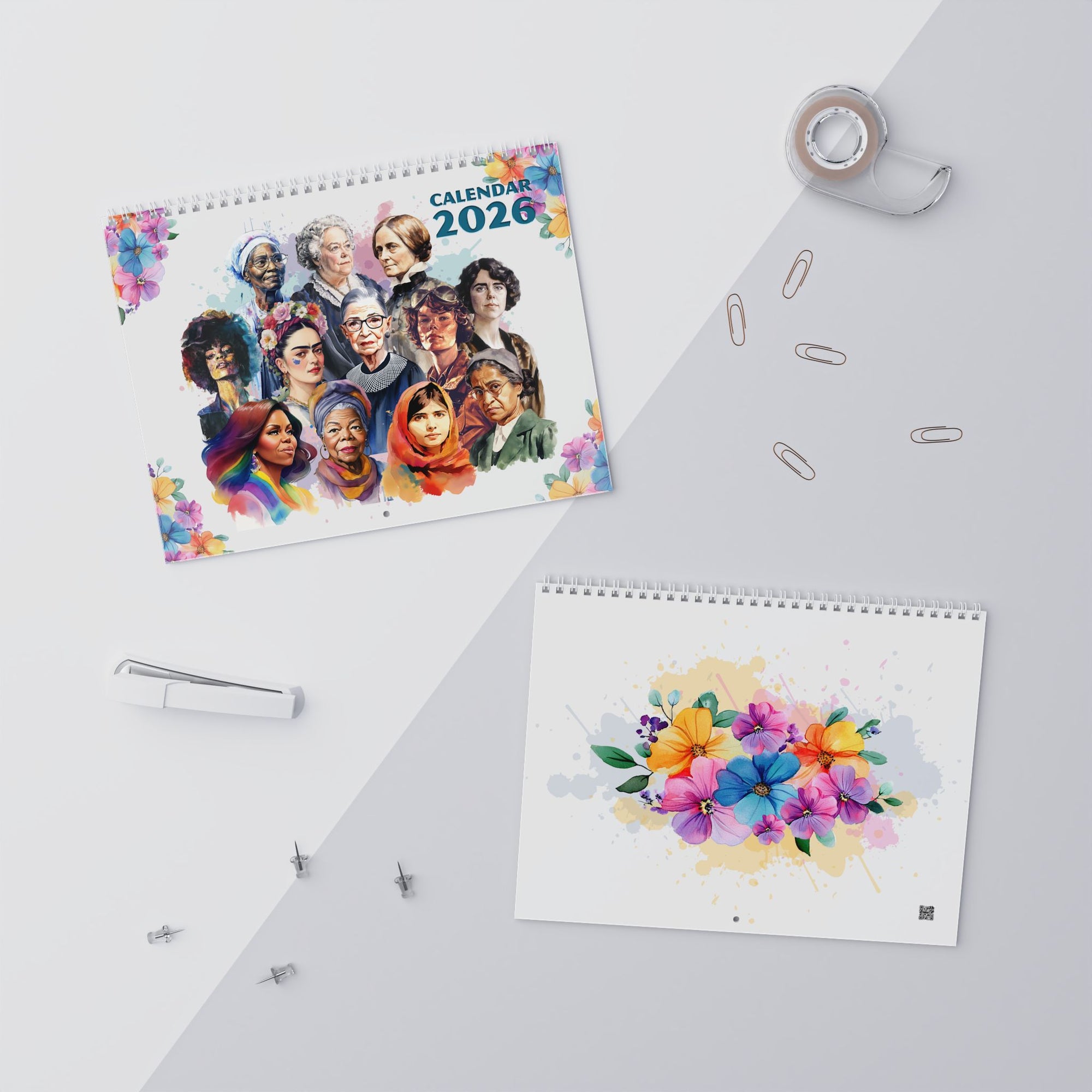 2026 Inspirational Women Wall Calendar