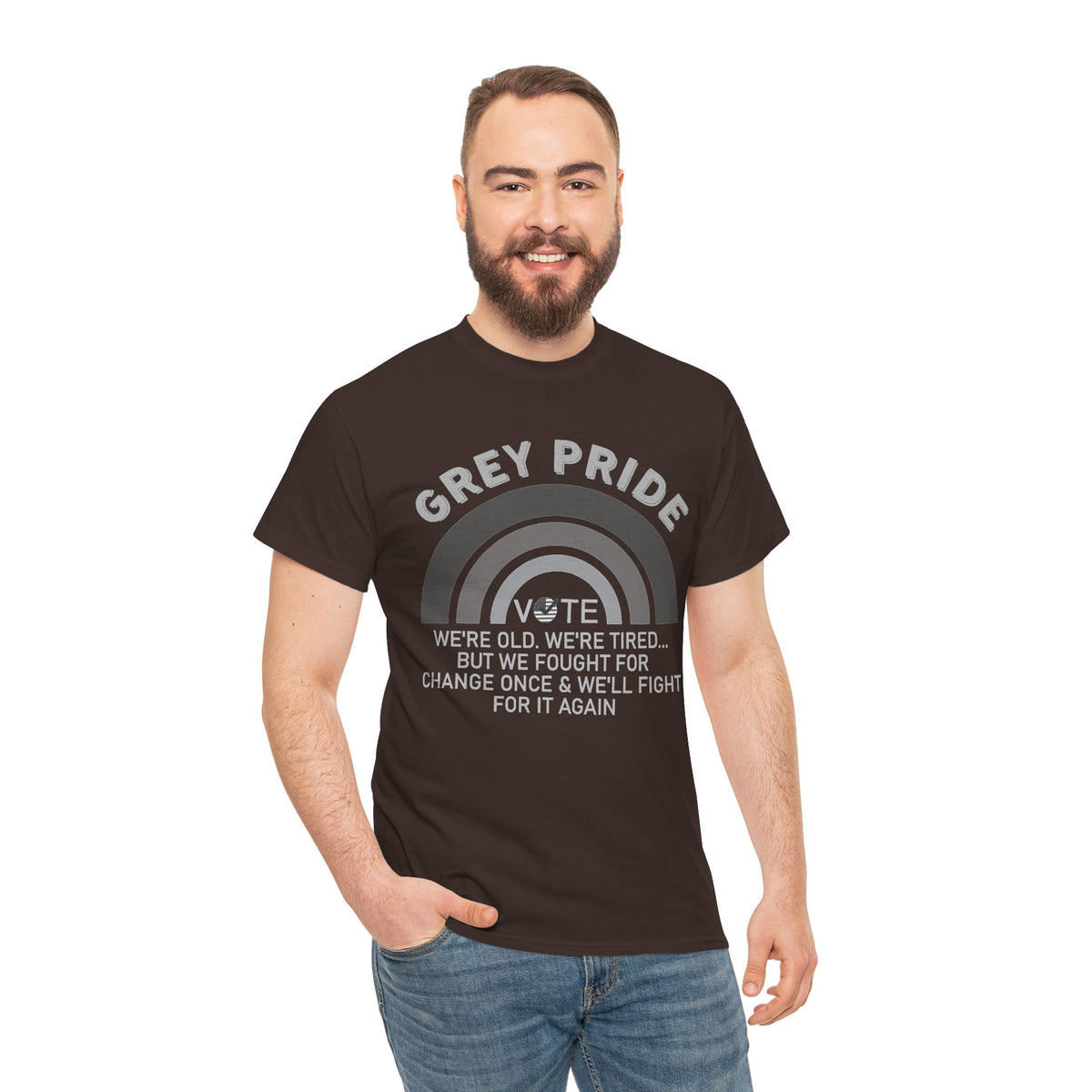 Grey Pride We’ll Fight For Change Again Shirt