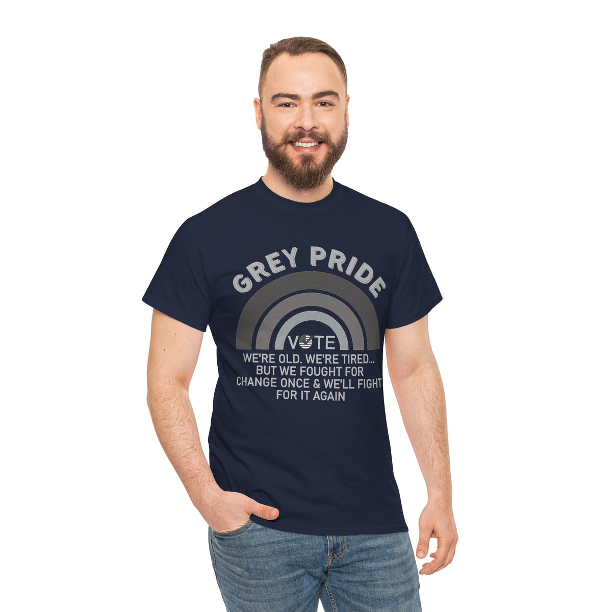 Grey Pride We’ll Fight For Change Again Shirt