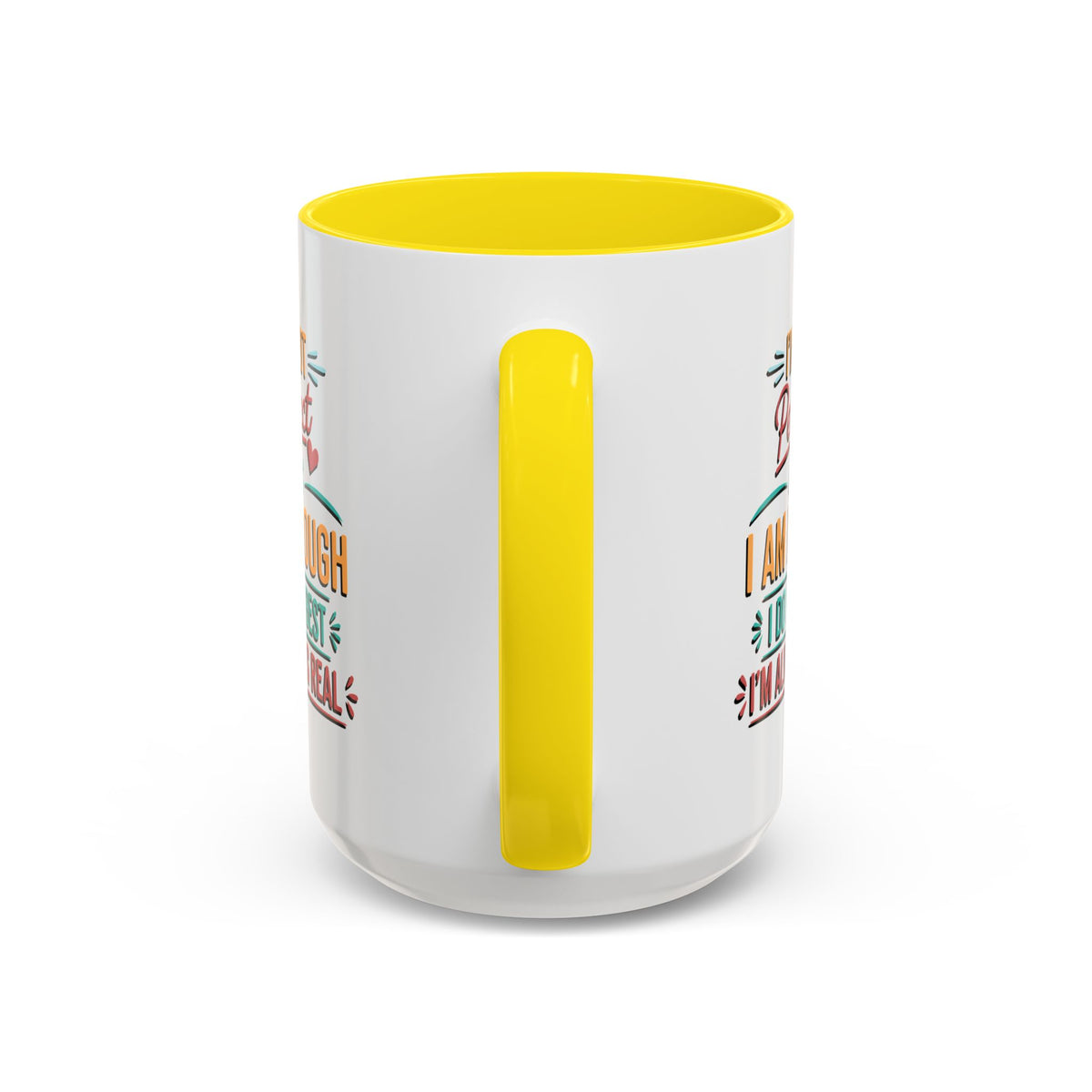 I Am Enough Motivational Accent Mug