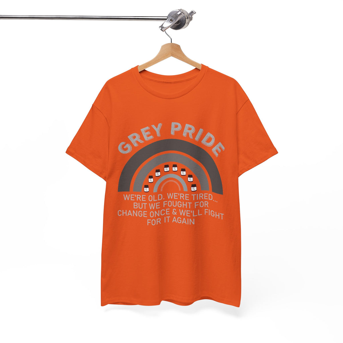 Grey Pride We Fought For Change Shirt