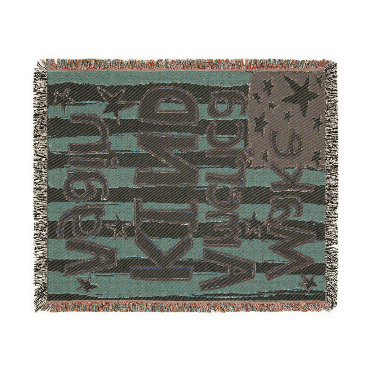 Make America Kind Again Woven Blanket