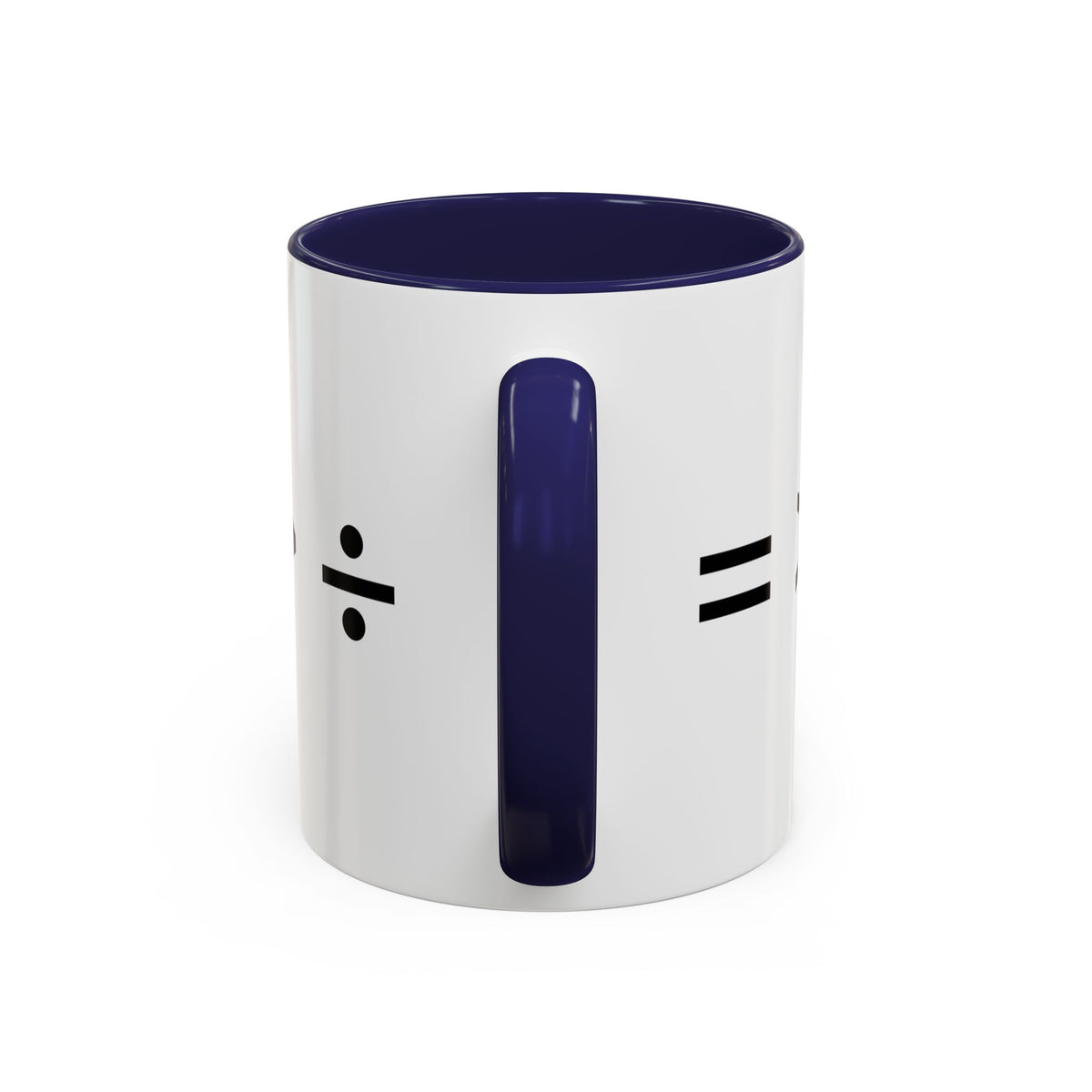 Equal is Greater than Divided Accent Coffee Mug (11, 15oz)