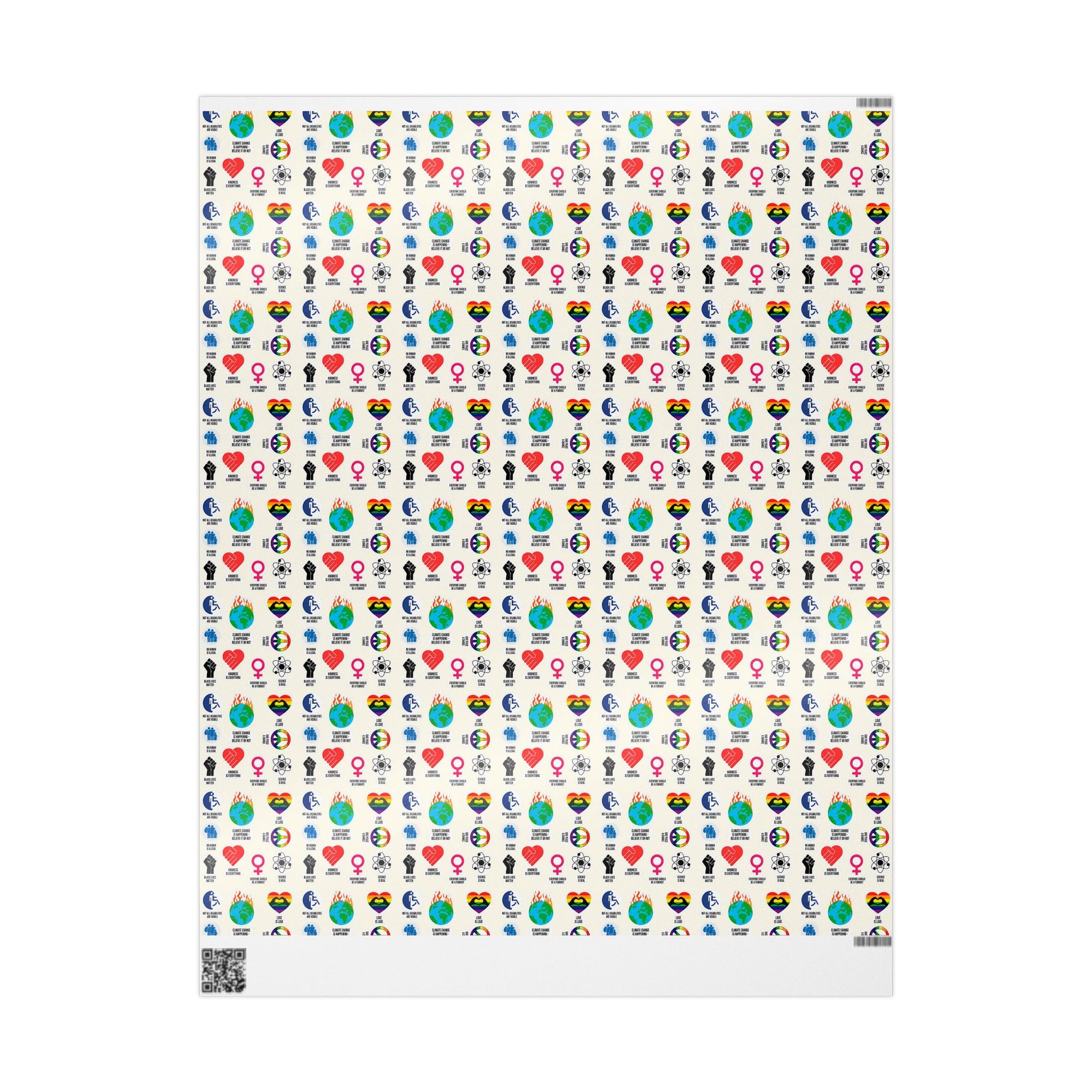Activist Symbols Wrapping Paper