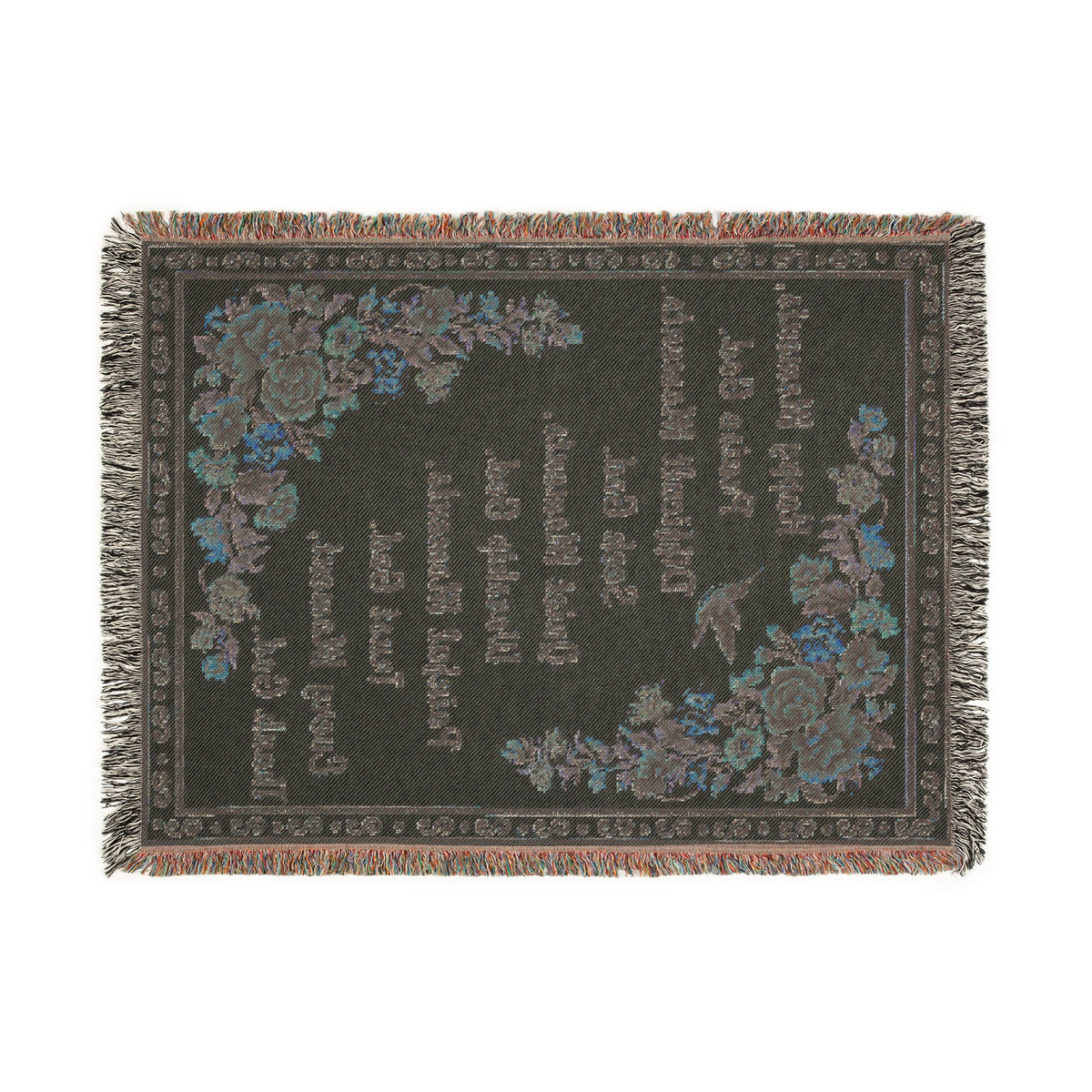 Praise God In Every Moment Woven Blanket