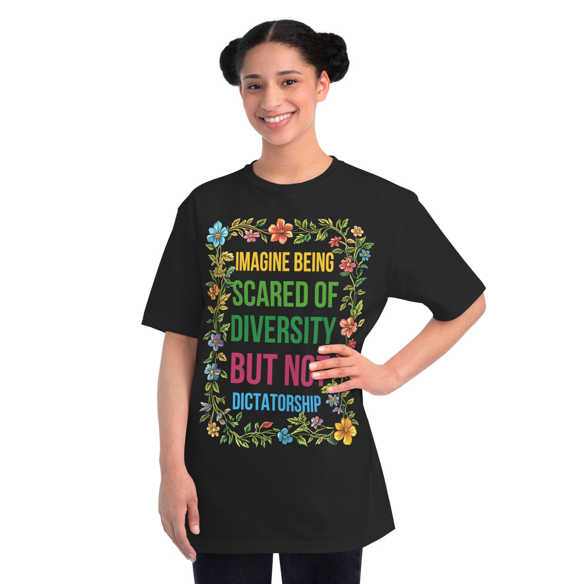 Imagine Being Scared Of Diversity Organic T-Shirt