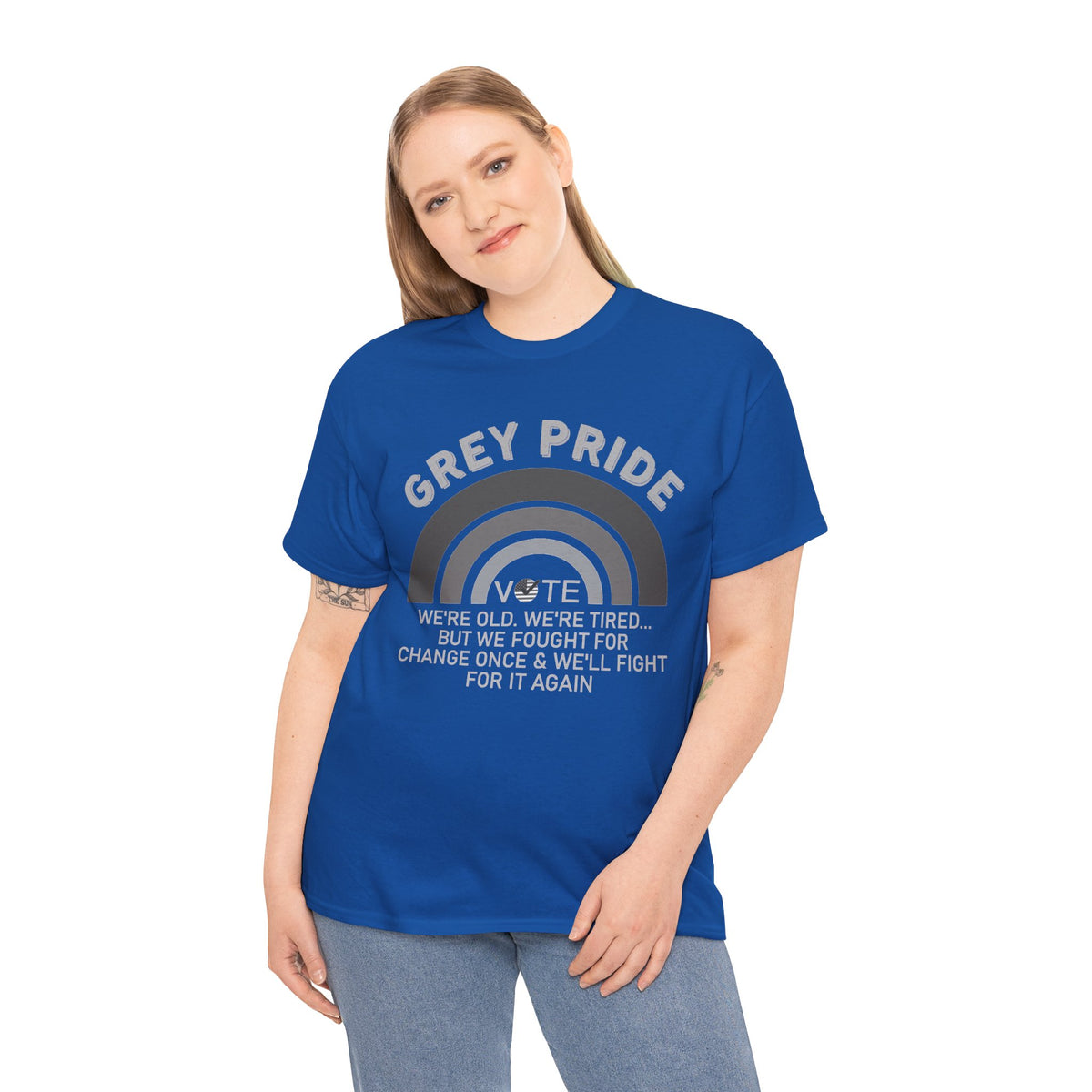 Grey Pride We’ll Fight For Change Again Shirt