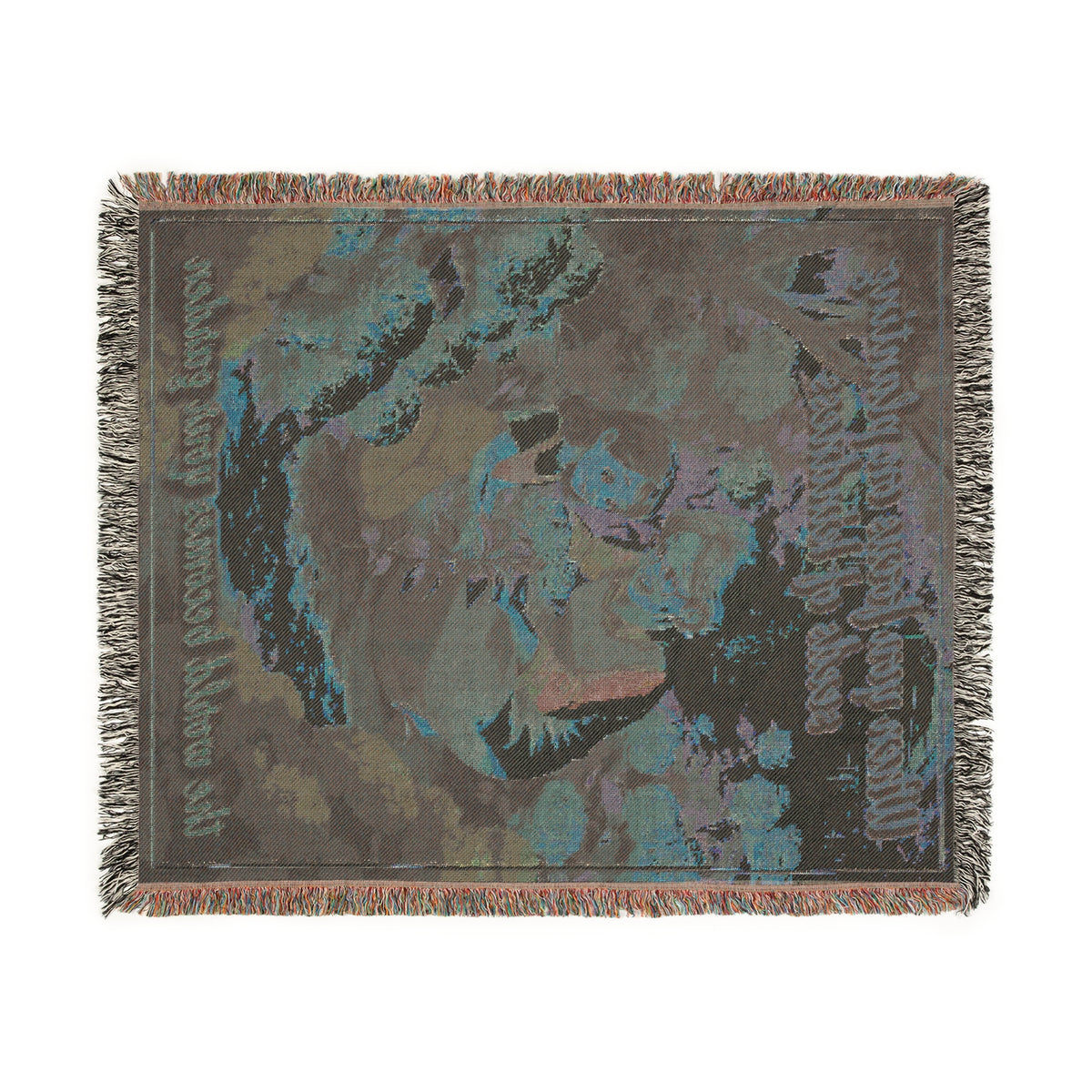 Plant Seeds Of Kindness Woven Blanket