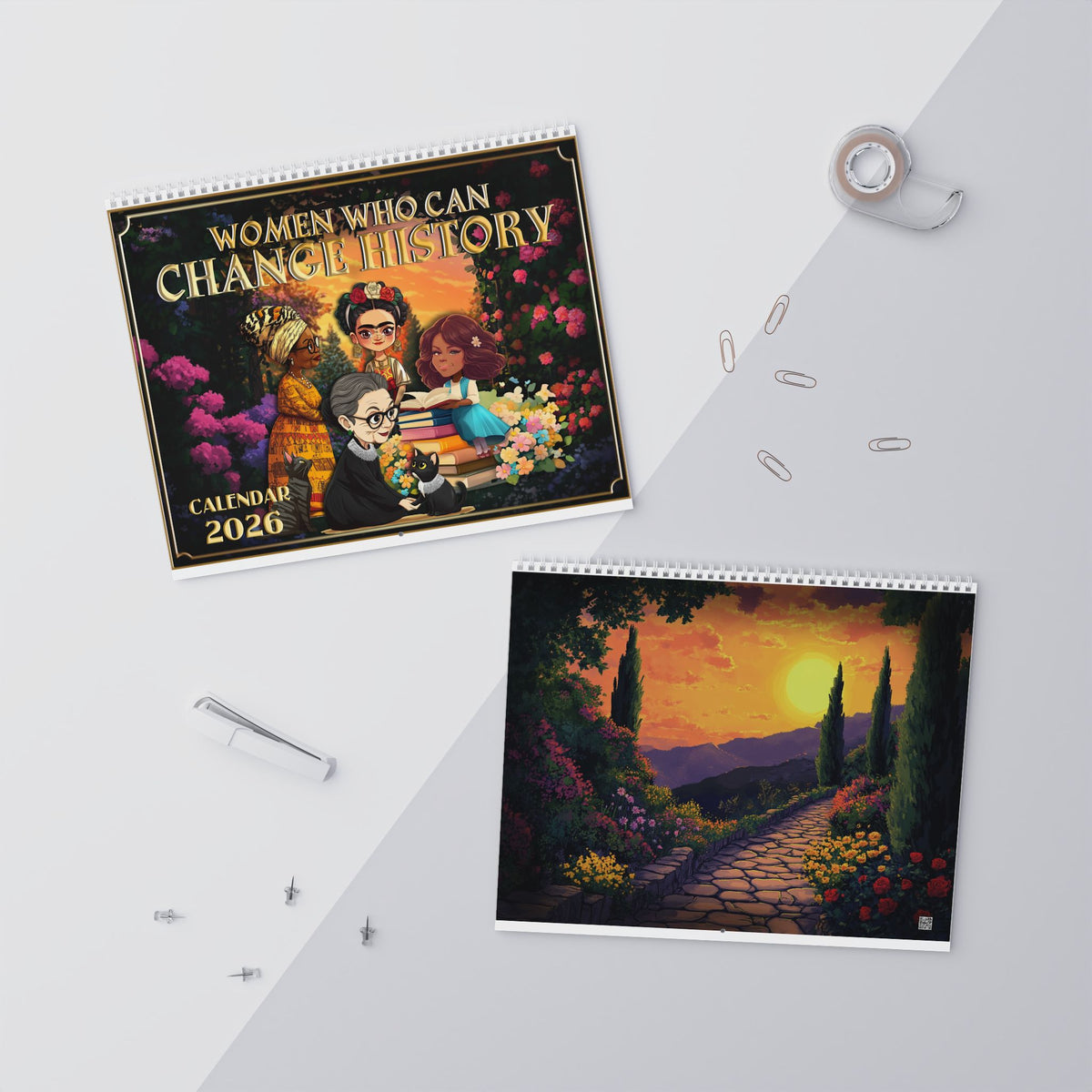 Women Who Can Change History 2026 Wall Calendar