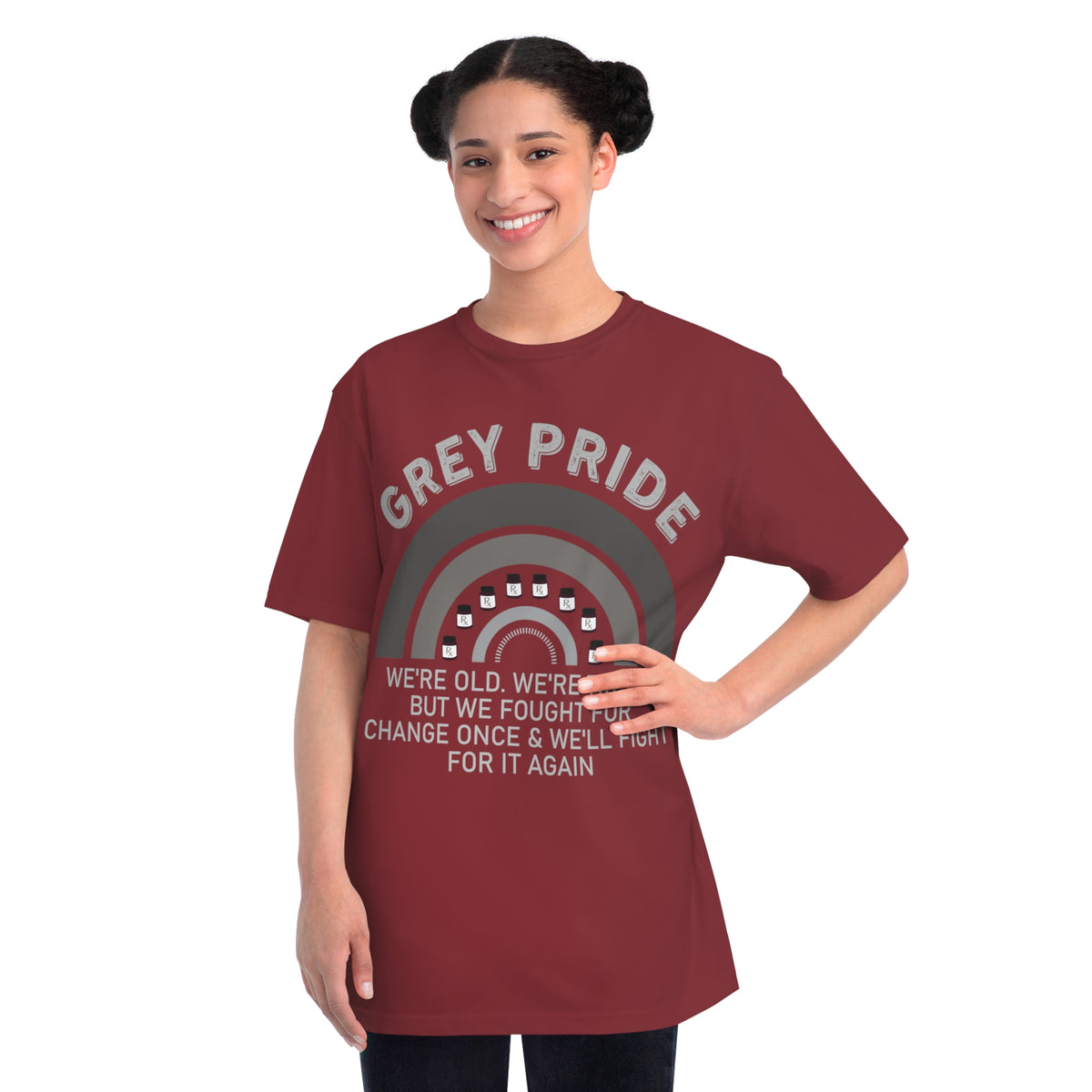 Grey Pride Organic T-Shirt
