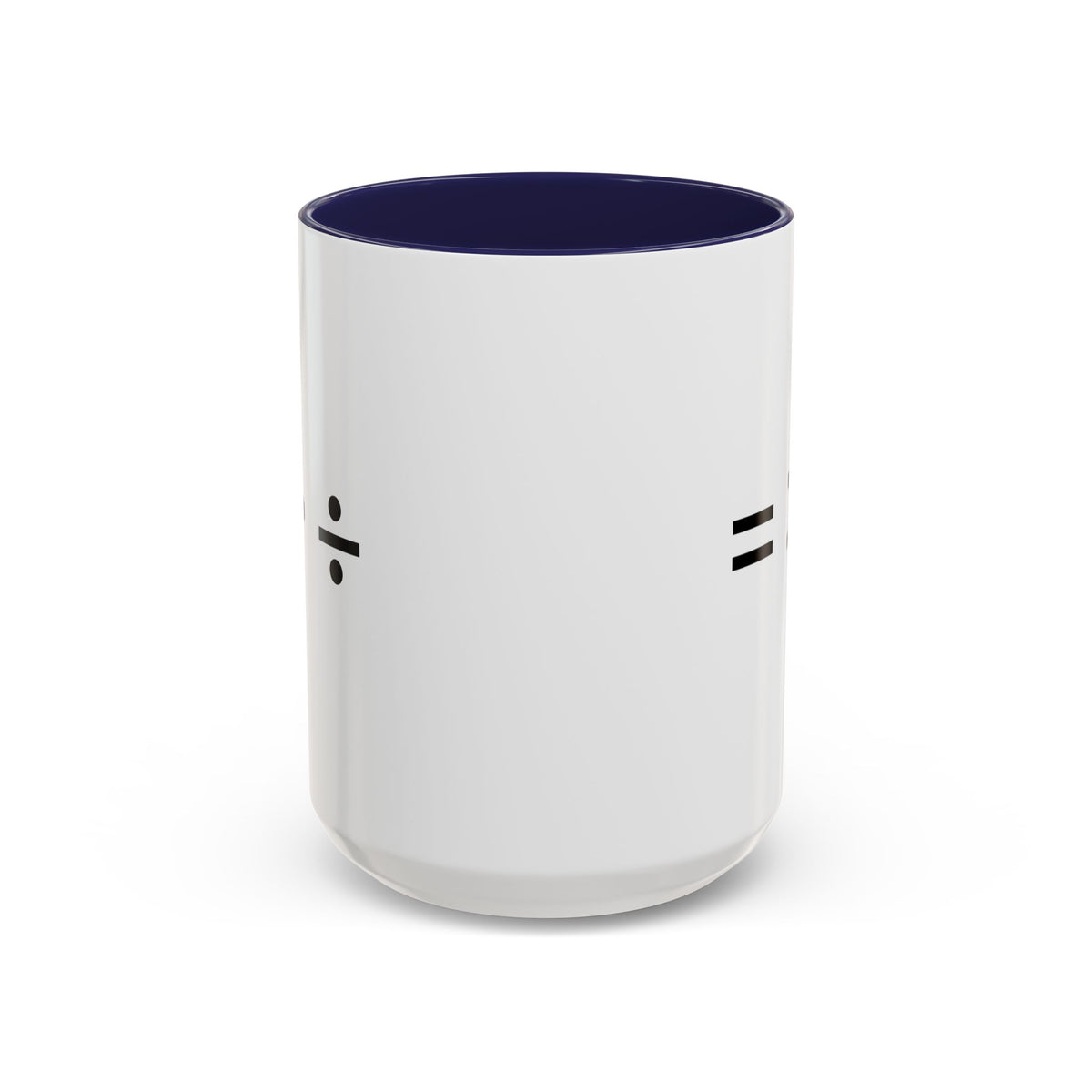 Equal is Greater than Divided Accent Coffee Mug (11, 15oz)