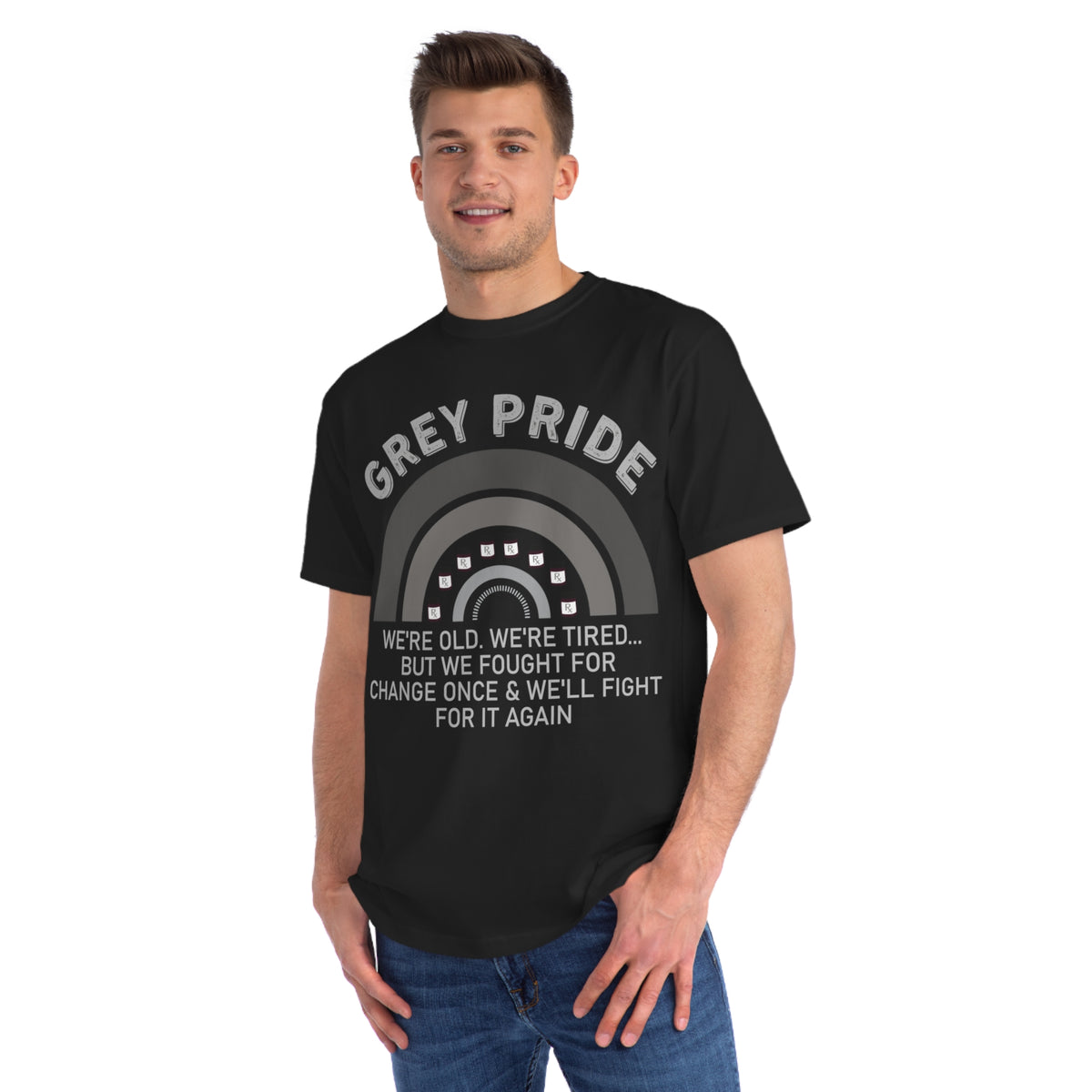 Grey Pride Organic T-Shirt
