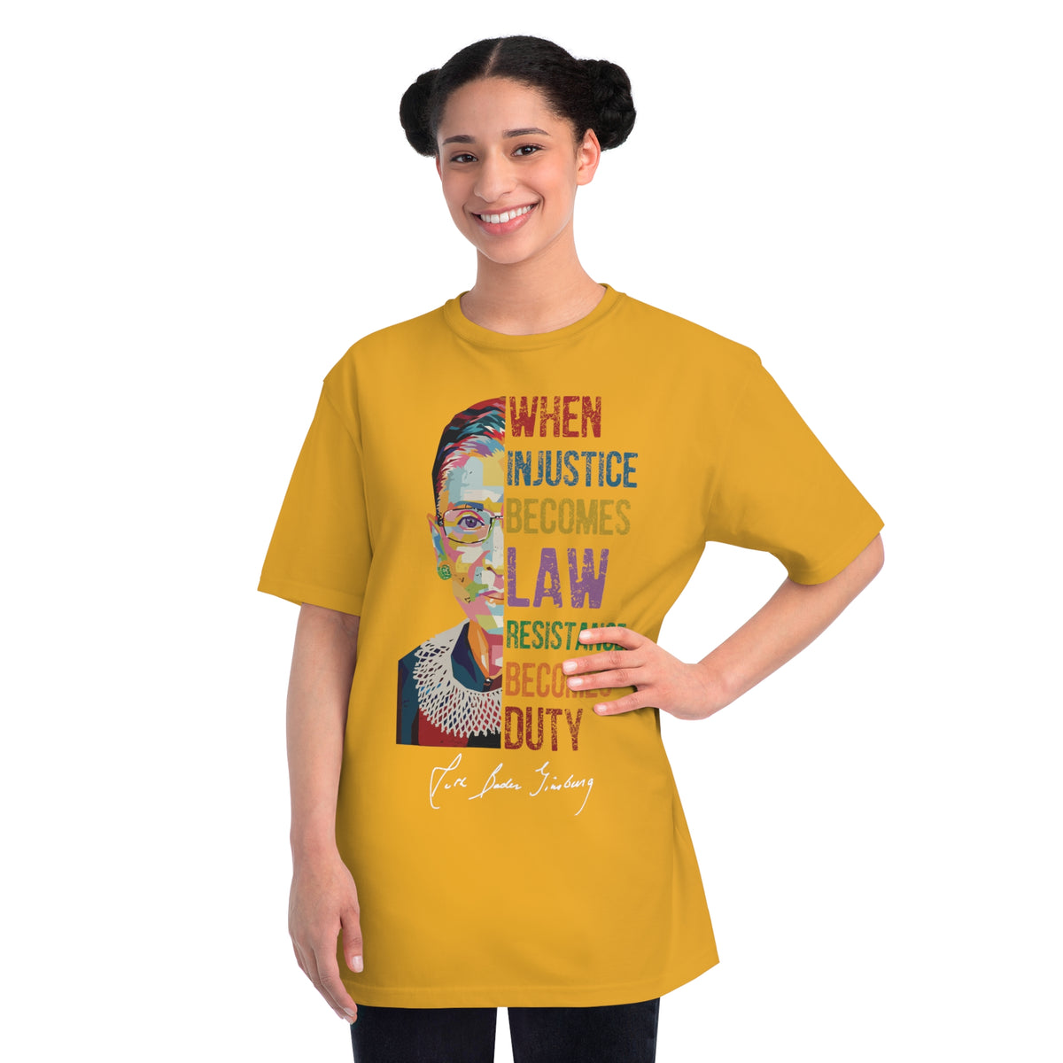 When Injustice Becomes Law Organic T-Shirt