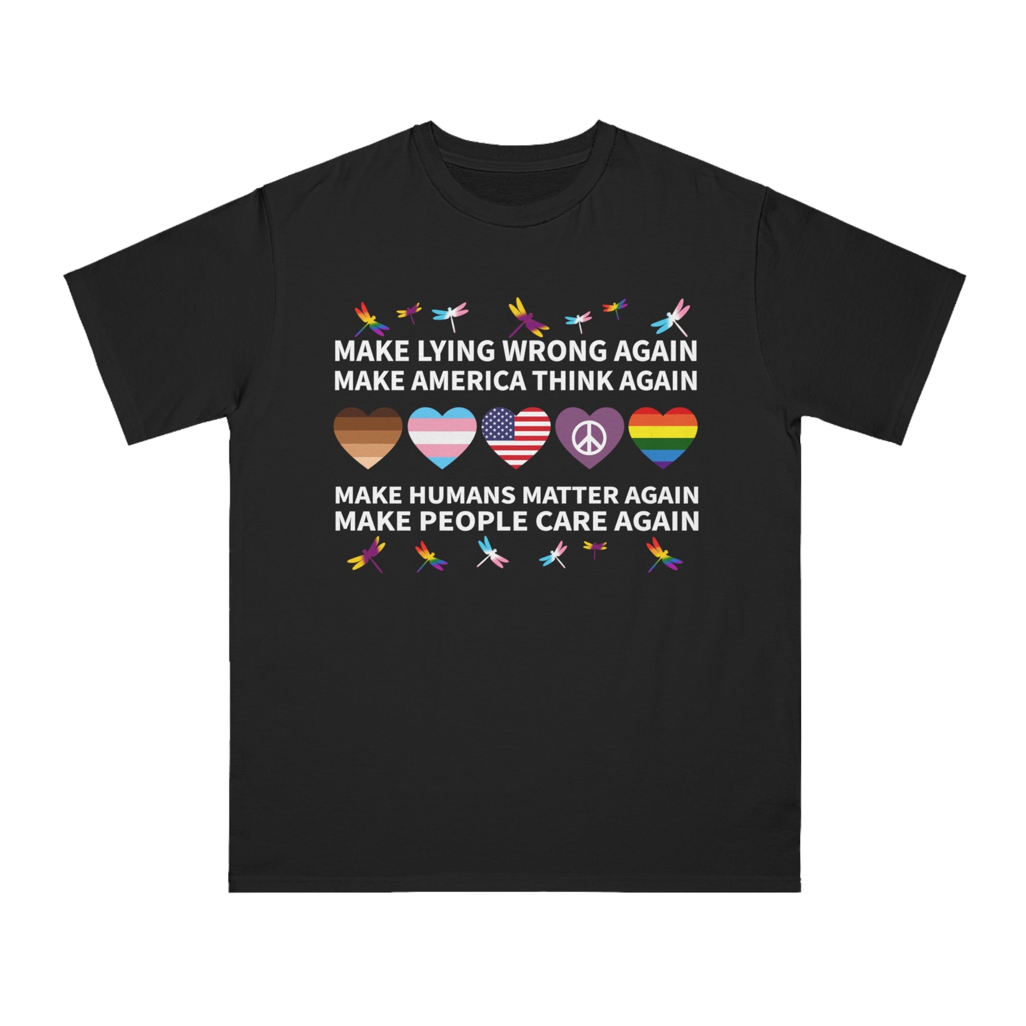 Make America Think Again Organic T-Shirt