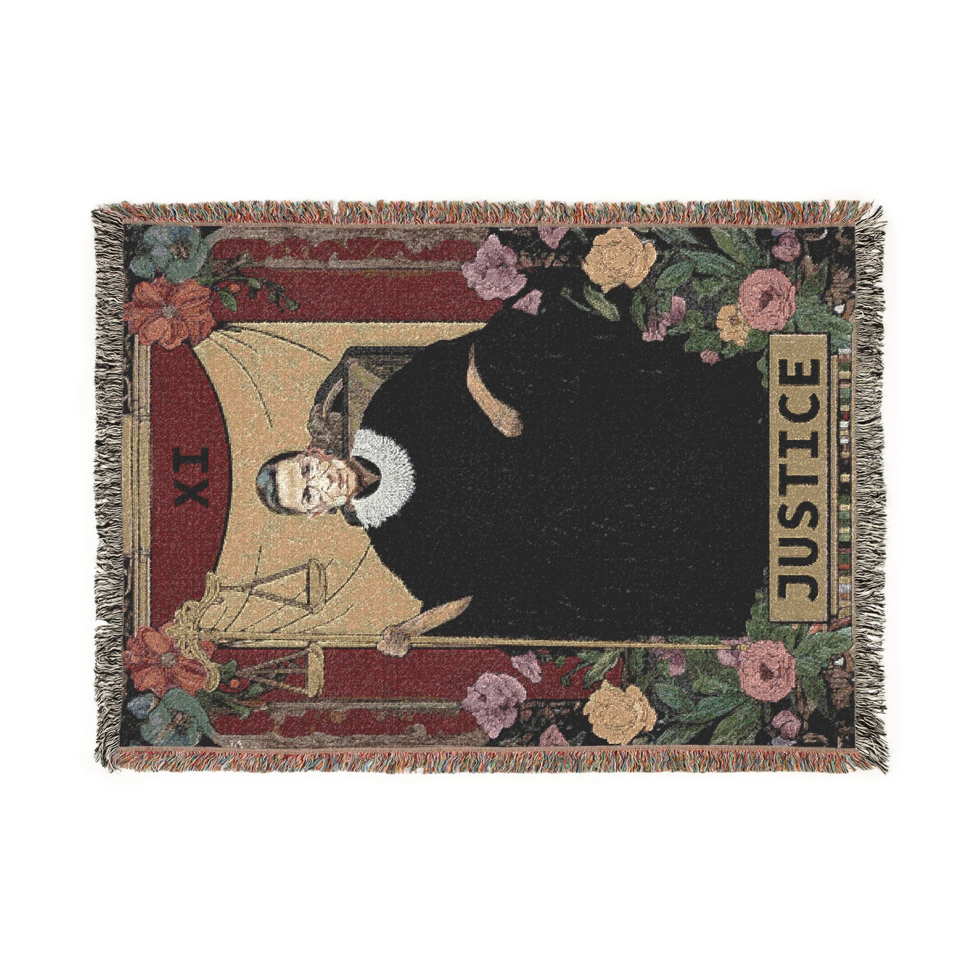RBG Justice Woven Blanket