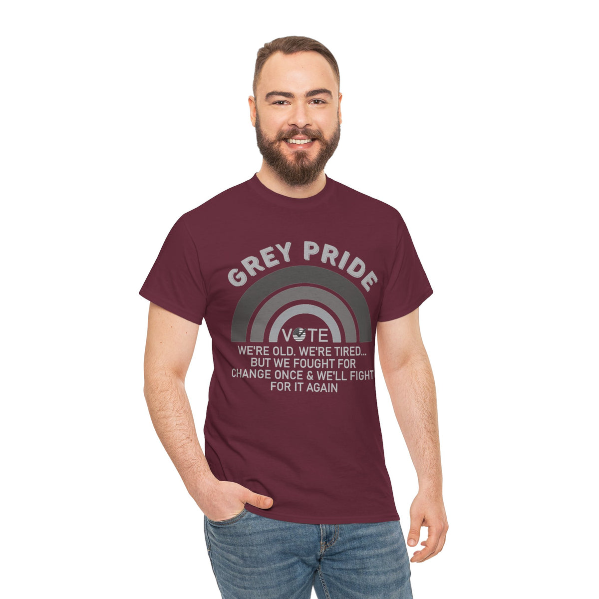 Grey Pride We’ll Fight For Change Again Shirt