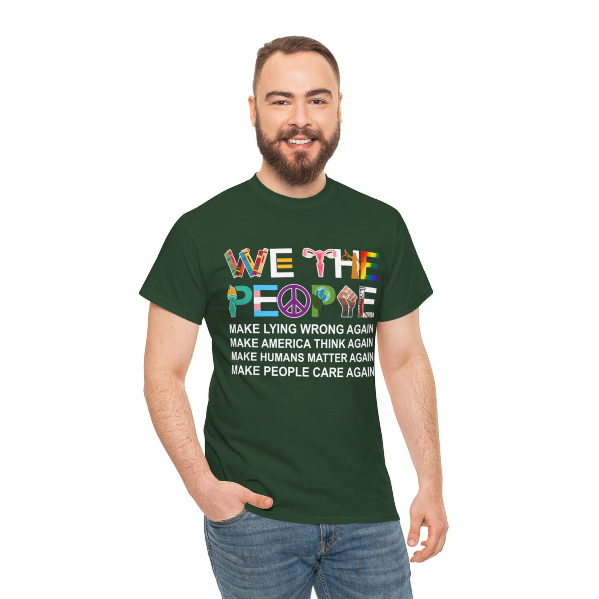 We The People Make Humans Matter Again Shirt