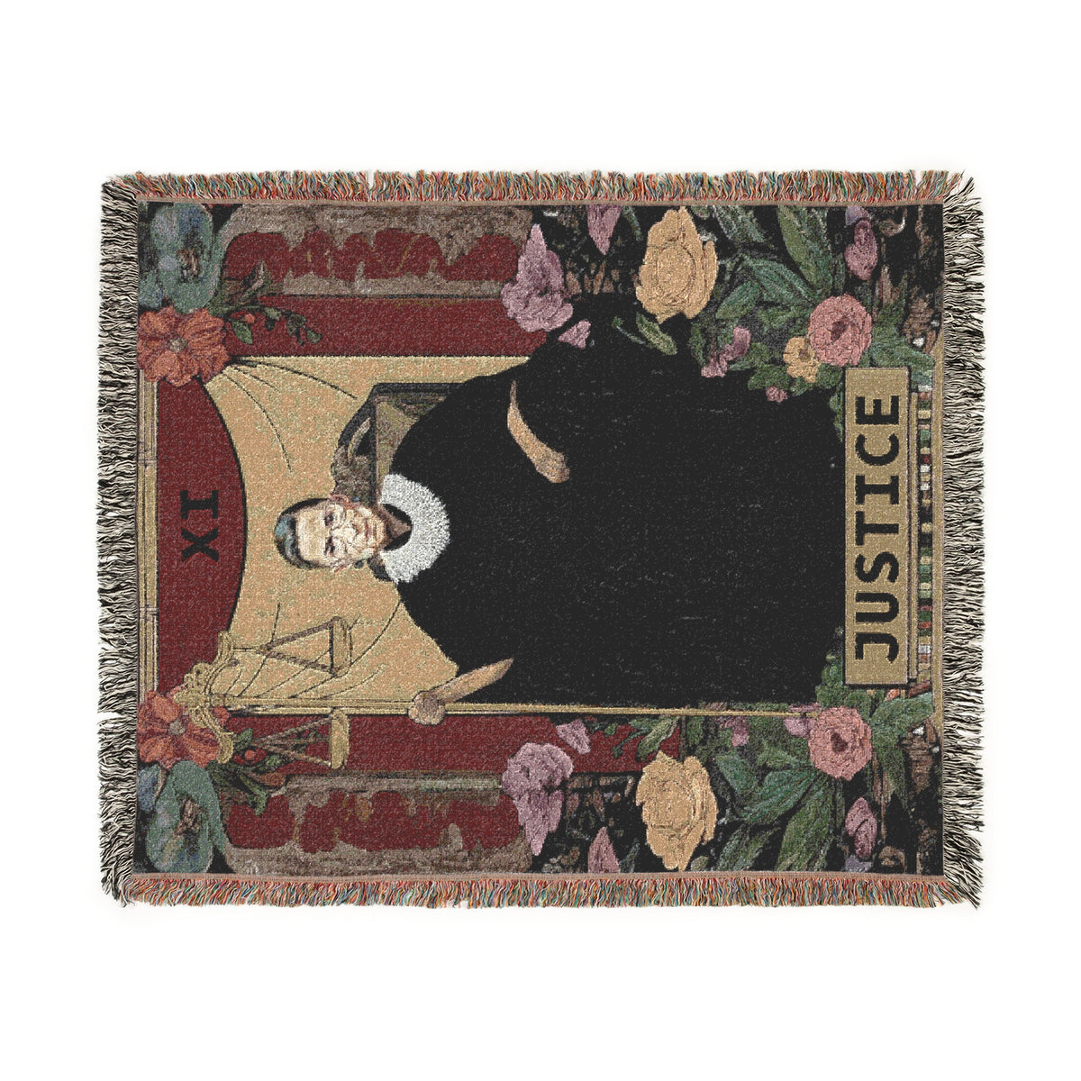 RBG Justice Woven Blanket