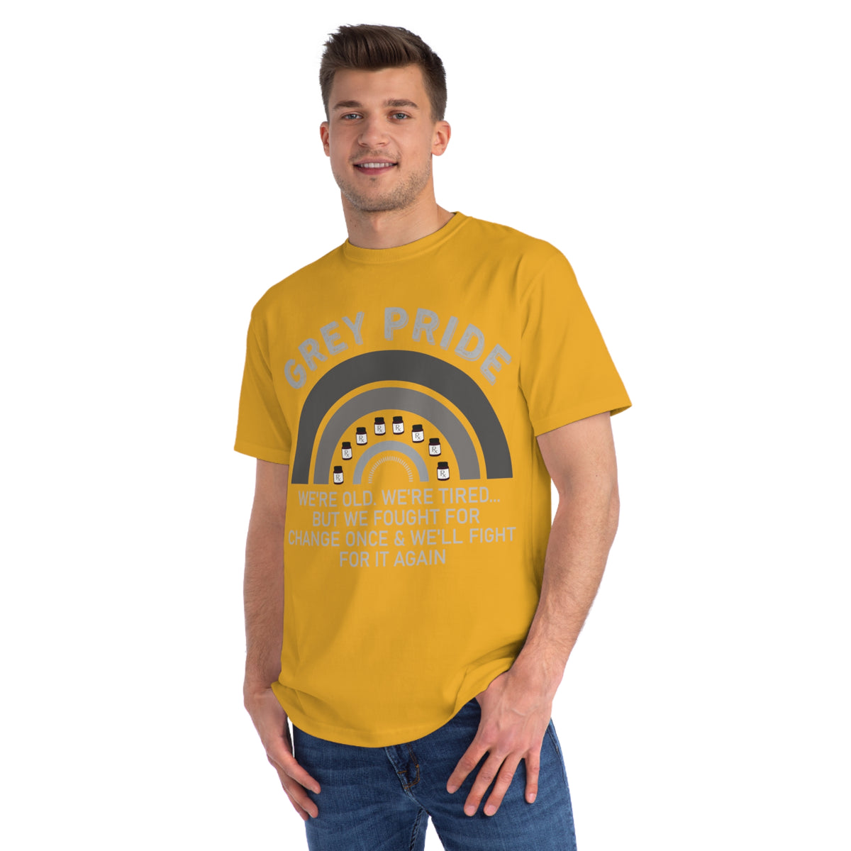 Grey Pride Organic T-Shirt