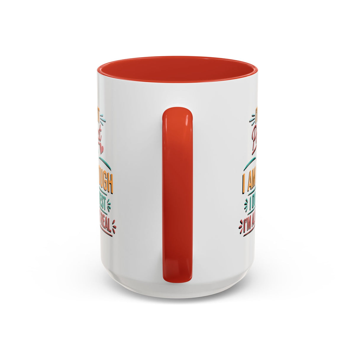 I Am Enough Motivational Accent Mug