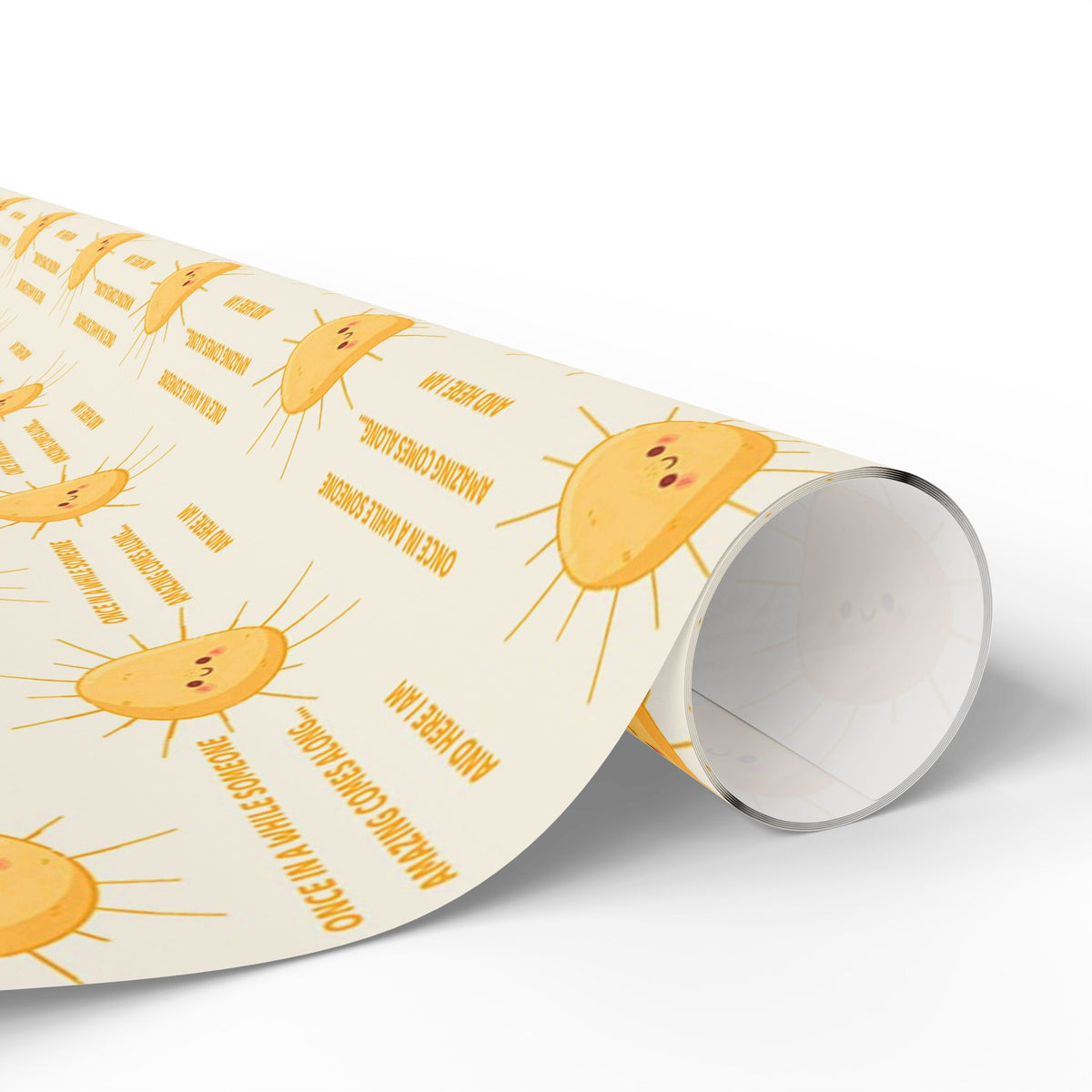 Sunshine Quote Inspirational Wrapping Paper