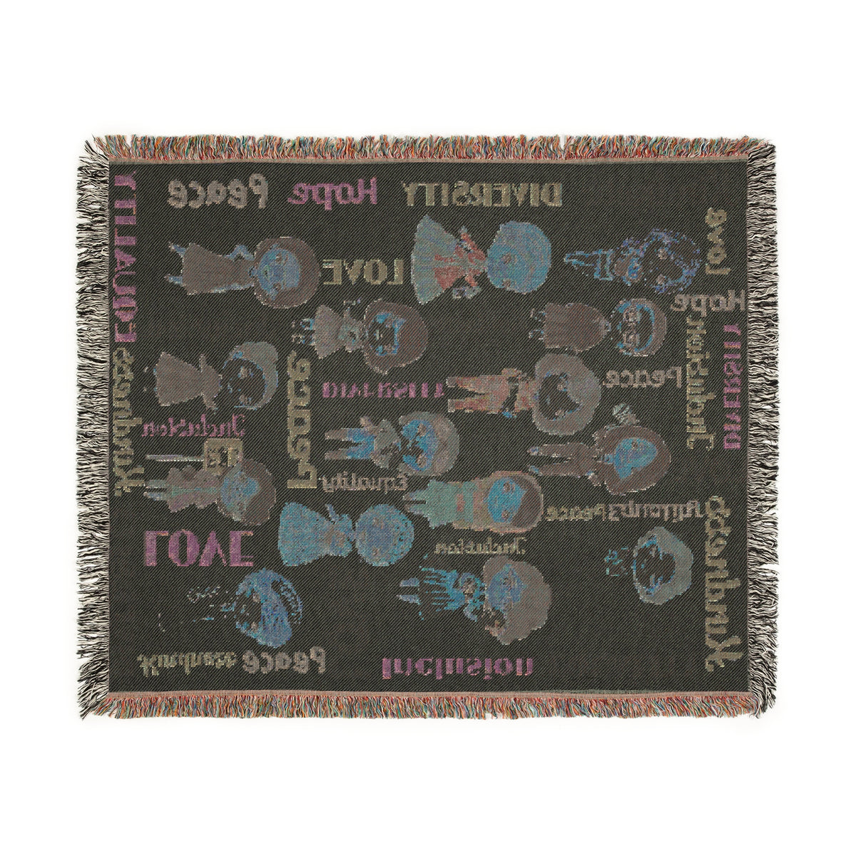 Historic Women Equality Woven Blanket