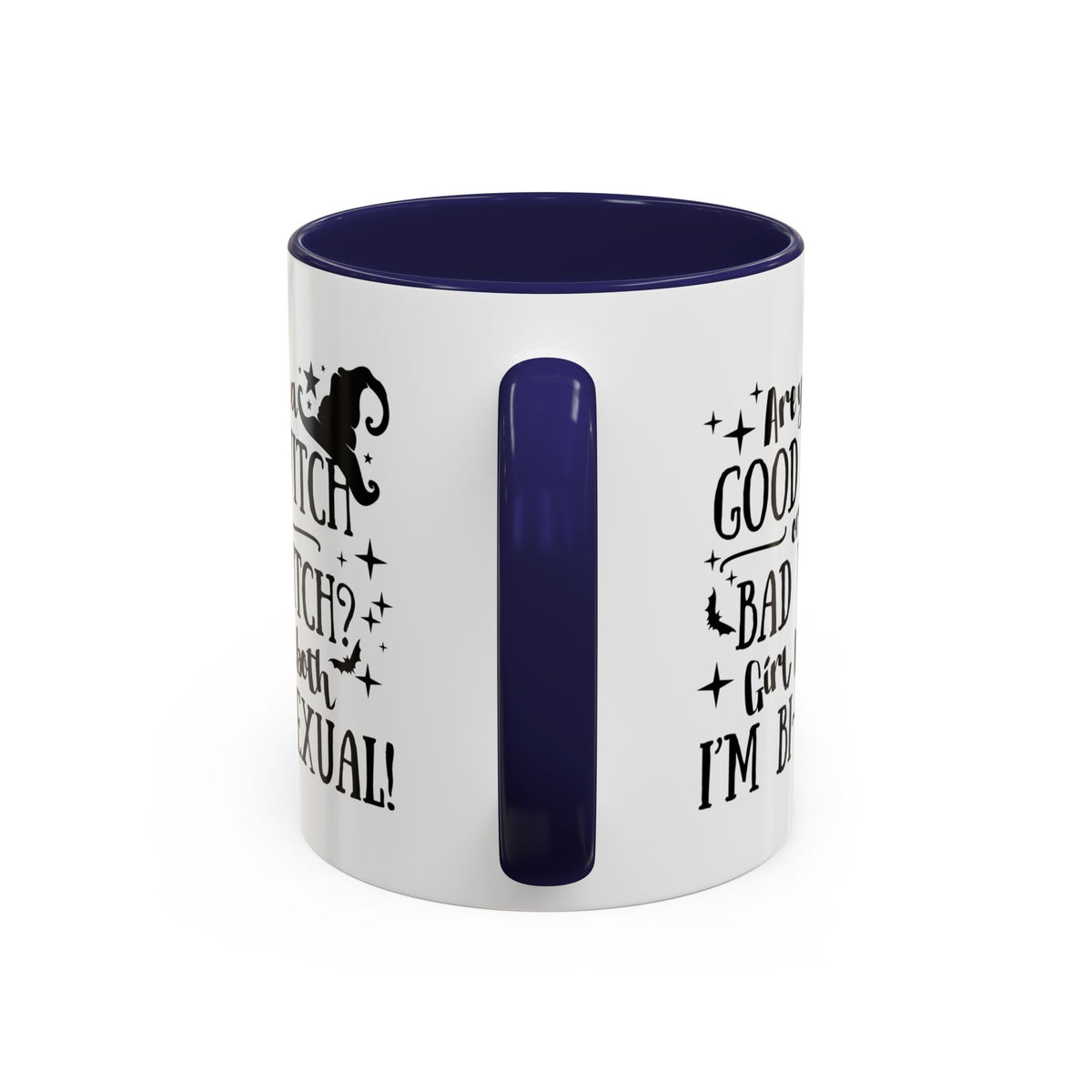Good Witch Bad Witch Bi-Hexual Accent Coffee Mug (11, 15oz)