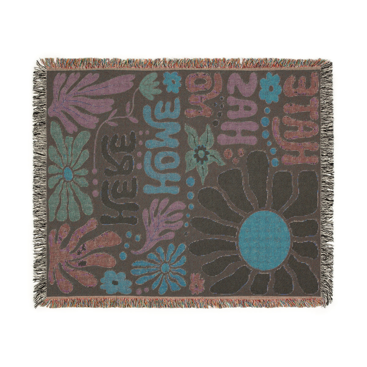 Hate Has No Home Here Woven Blanket