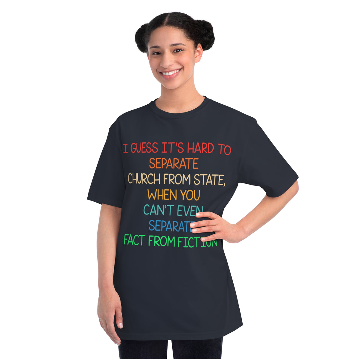 Separate Fact From Fiction Organic T-Shirt