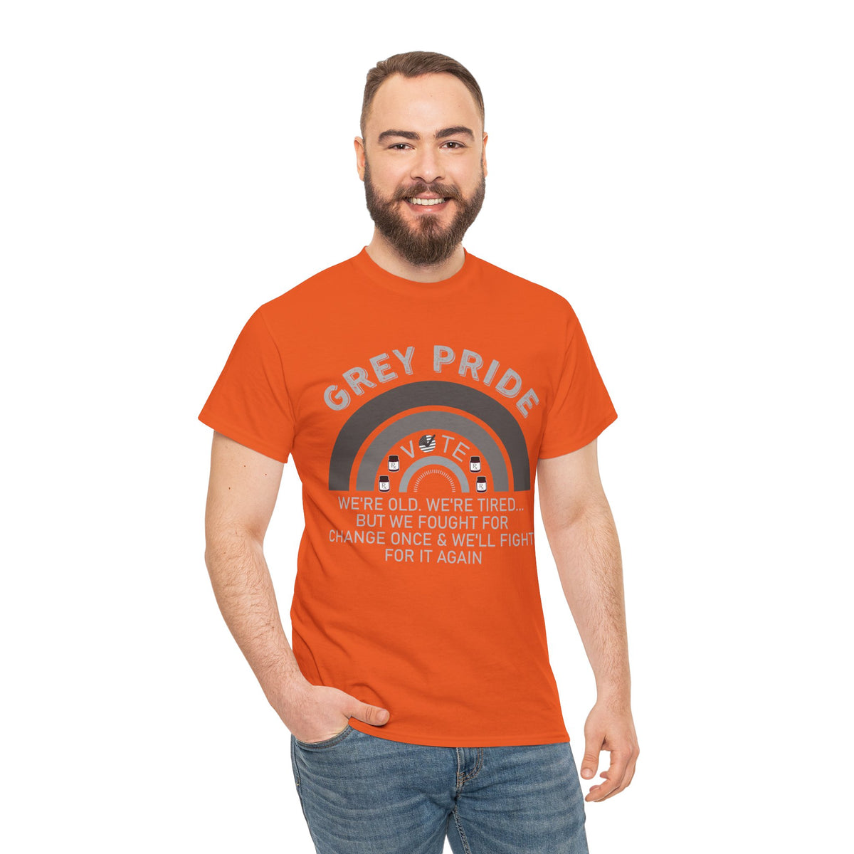Grey Pride Change Makers T-Shirt