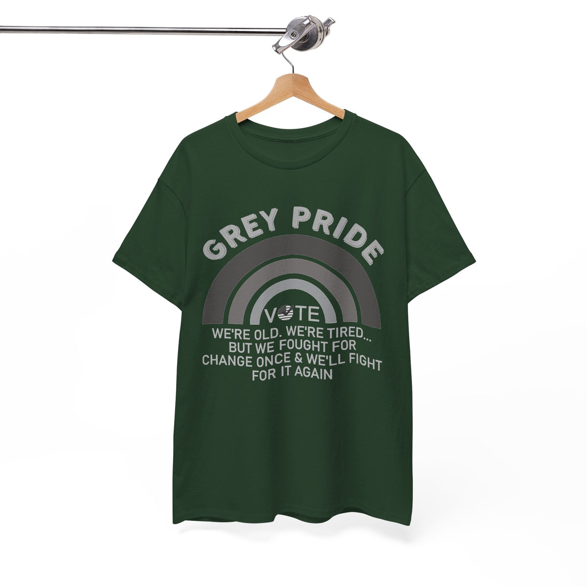 Grey Pride We’ll Fight For Change Again Shirt
