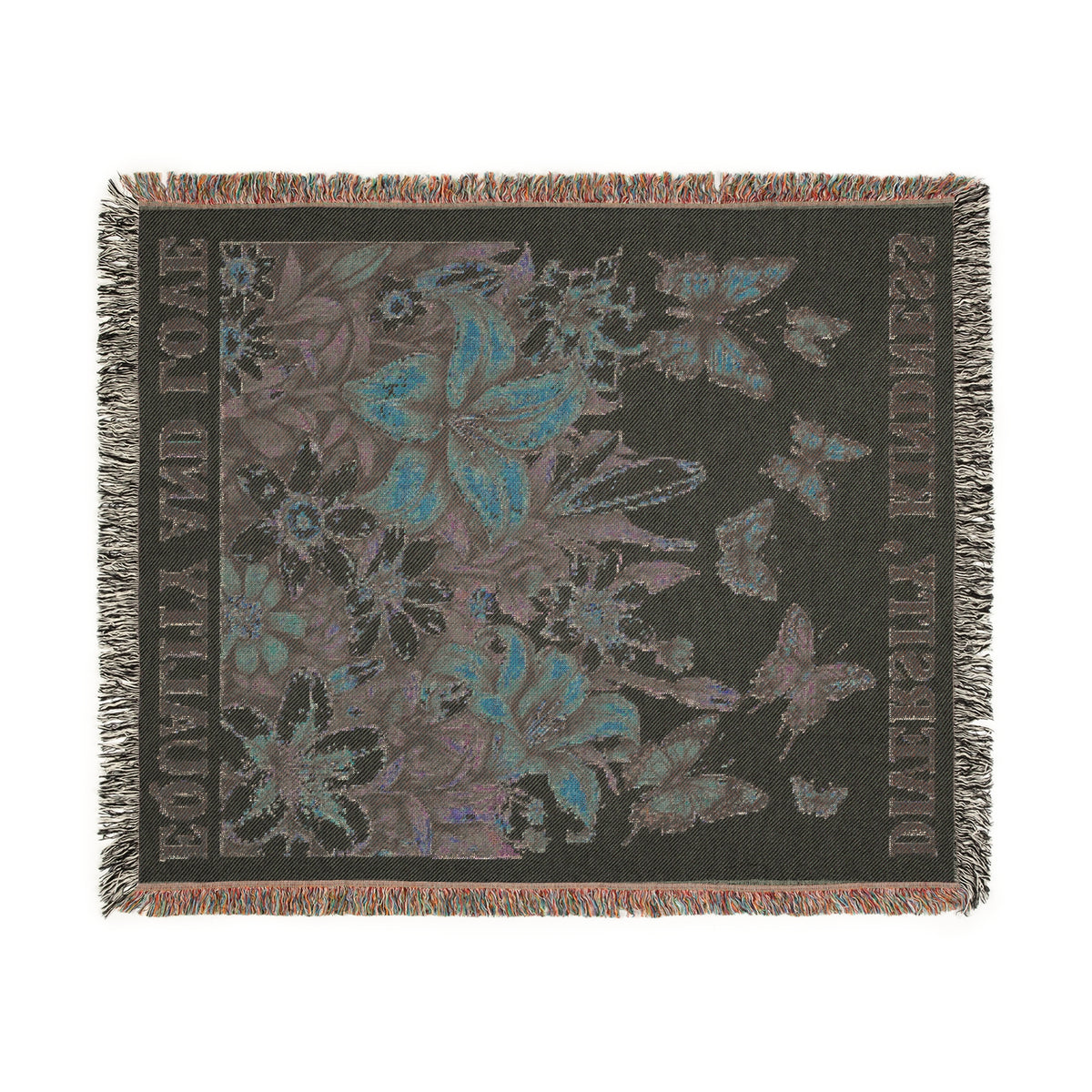 Diversity Kindness Equality Love Woven Blanket