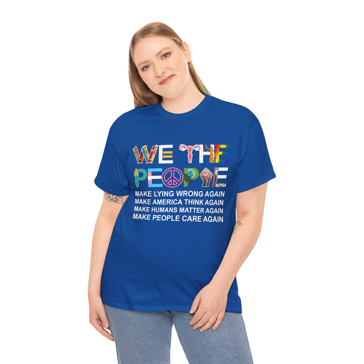 We The People Make Humans Matter Again Shirt
