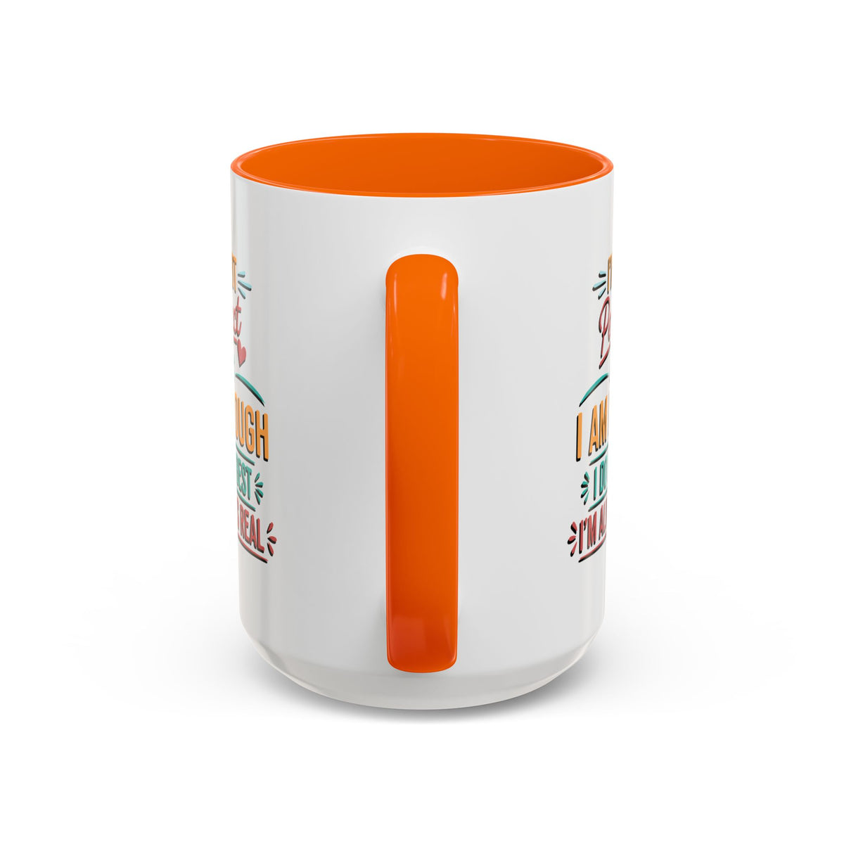 I Am Enough Motivational Accent Mug