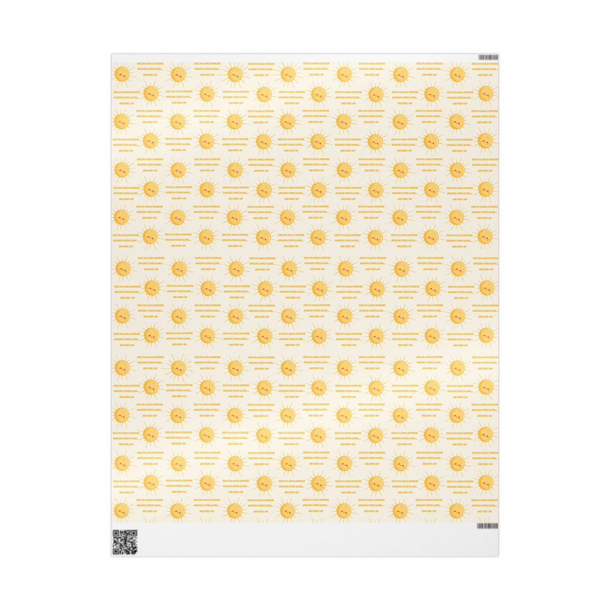 Sunshine Quote Inspirational Wrapping Paper