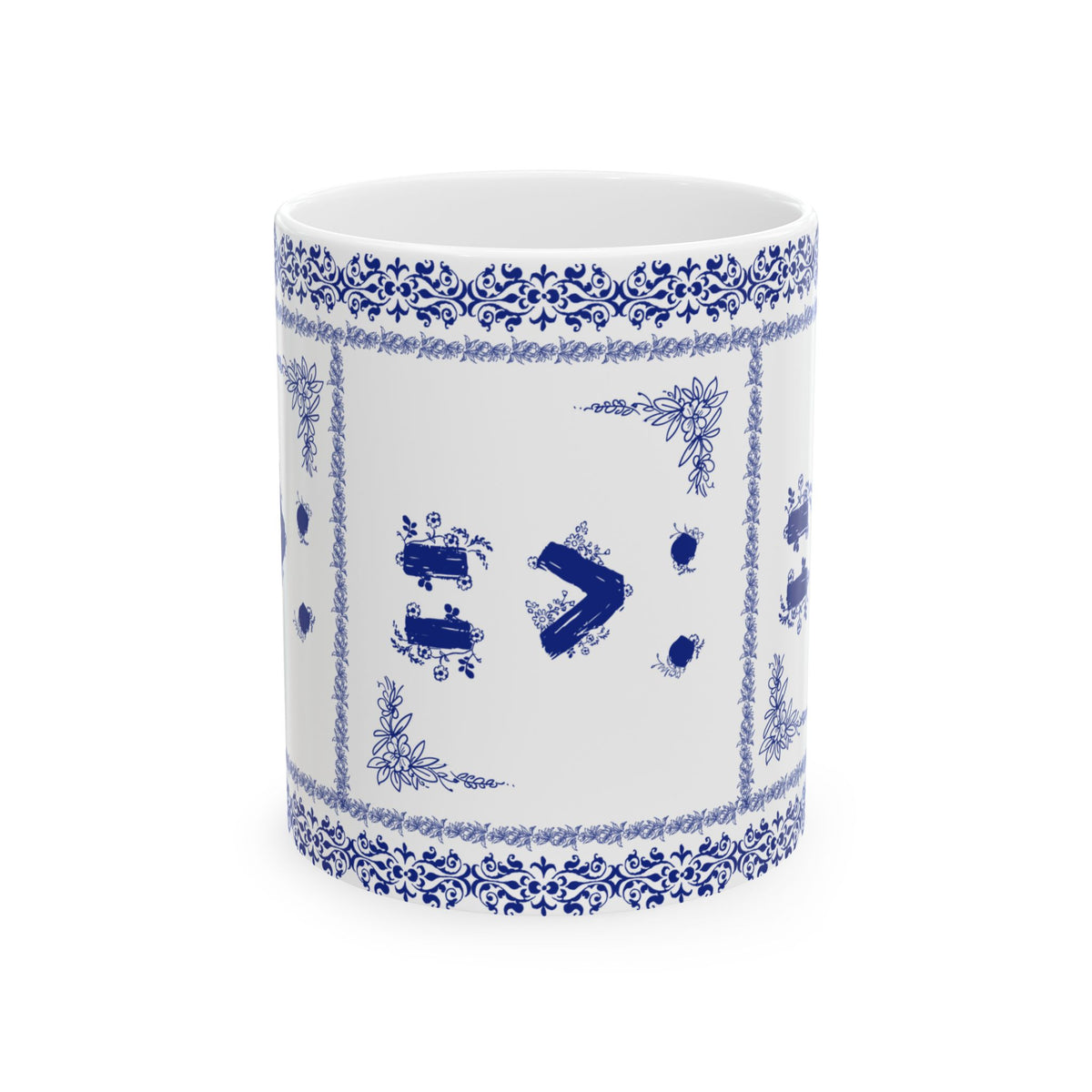 Equality Is Greater Than Vintage Ceramic Mug