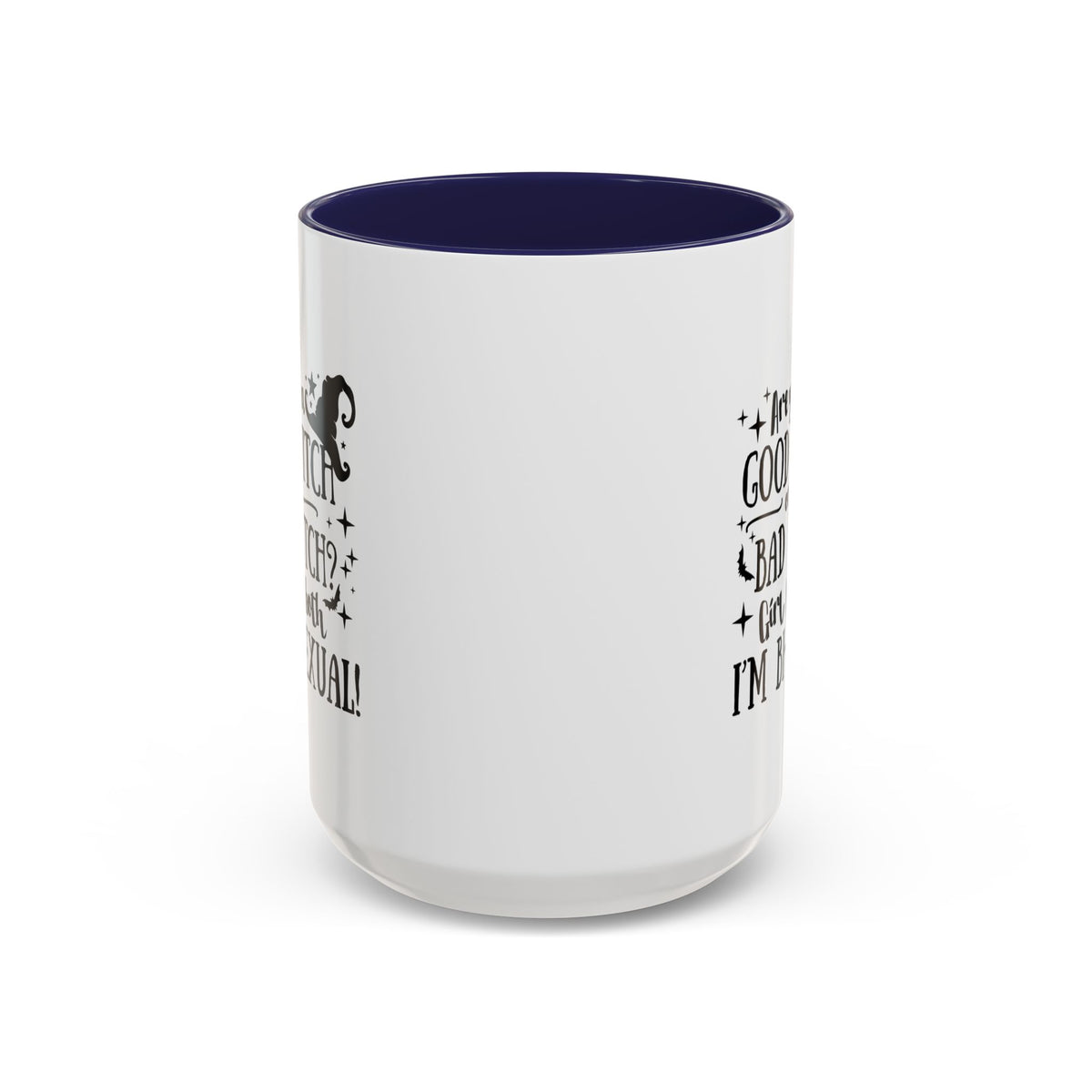 Good Witch Bad Witch Bi-Hexual Accent Coffee Mug (11, 15oz)