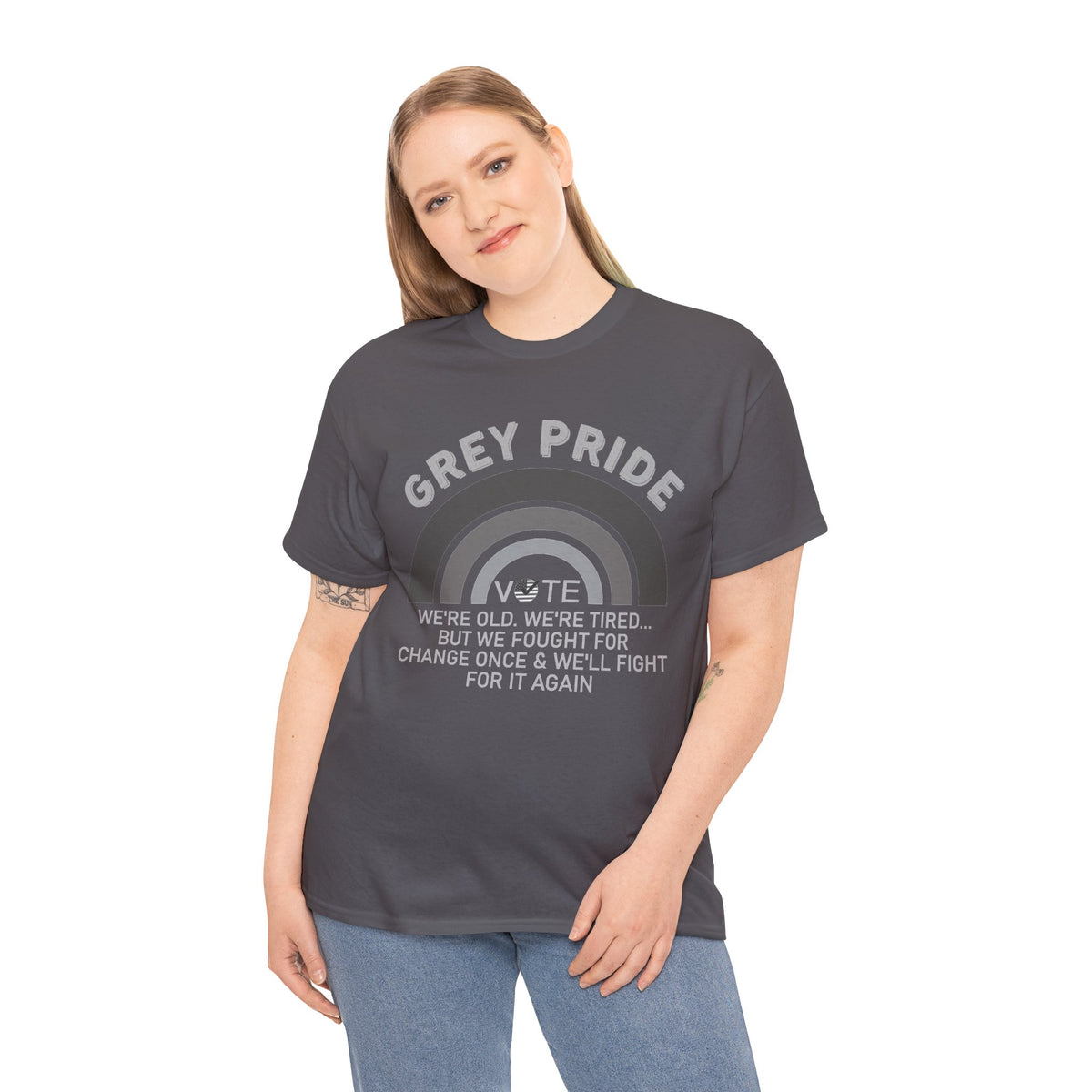 Grey Pride We’ll Fight For Change Again Shirt