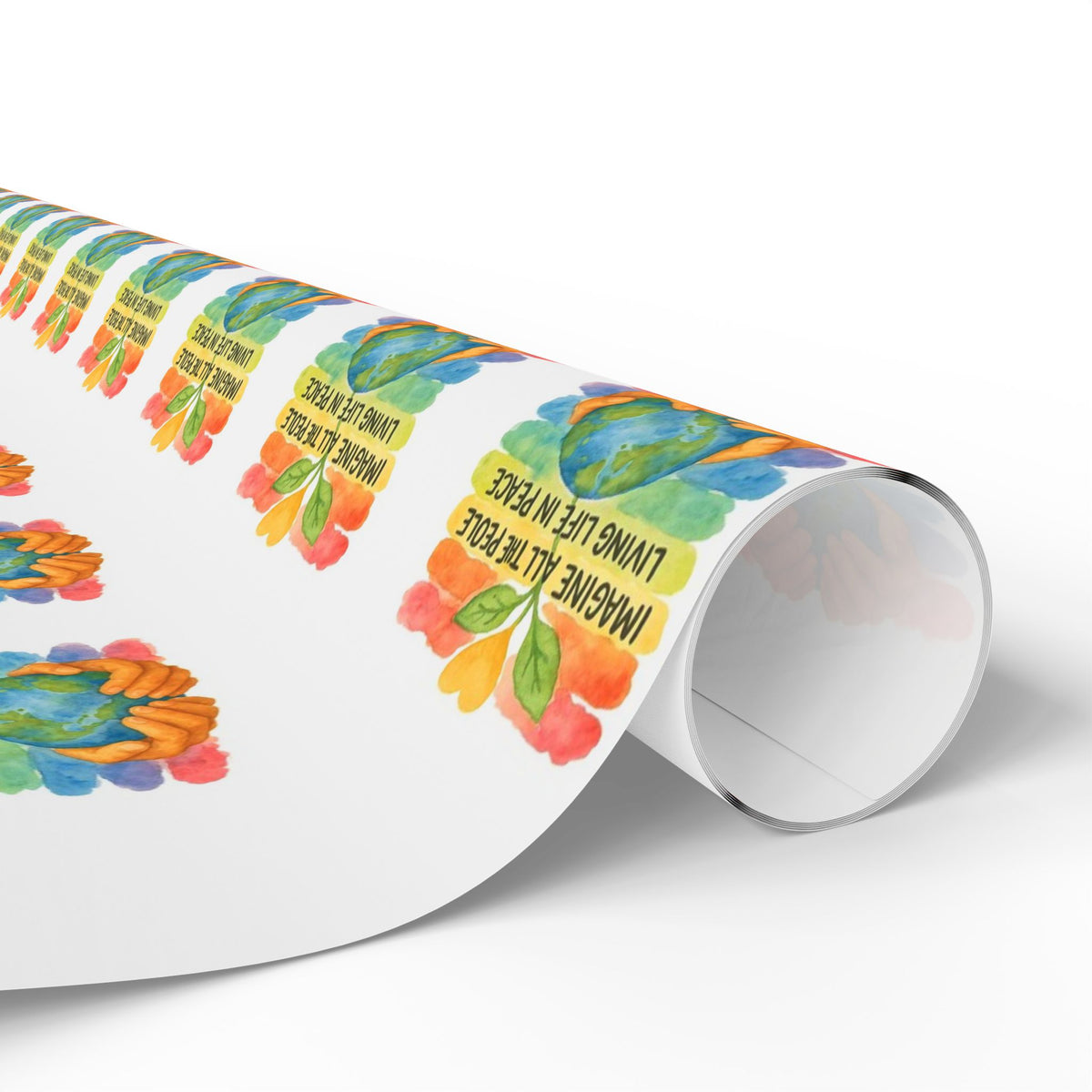 Imagine All In Peace Wrapping Paper